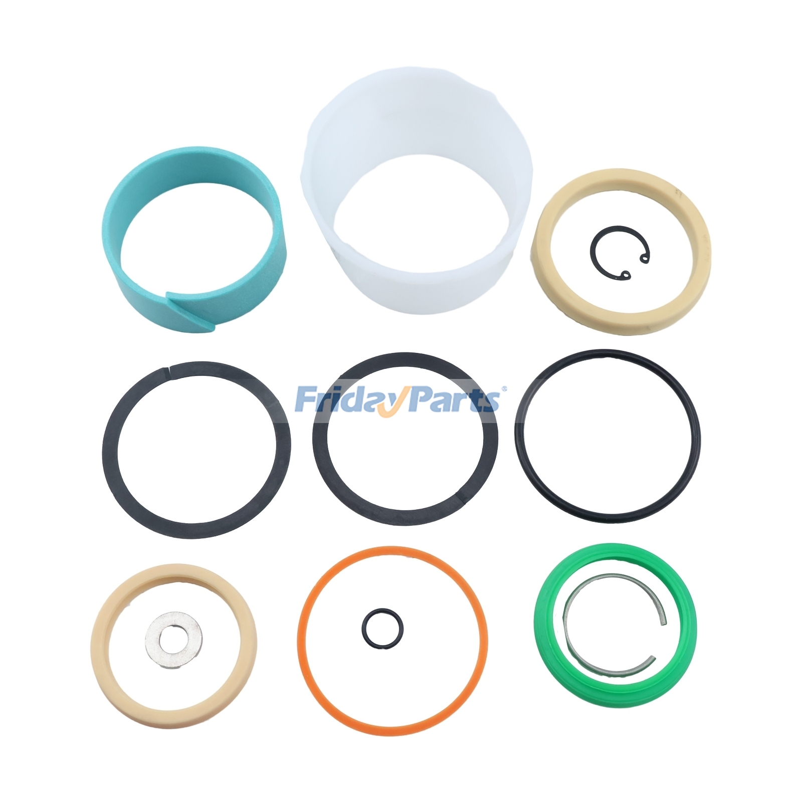 Lift Cylinder Overhaul Kit 04652-U2070-71 for Toyota Engine 1DZ 1ZS 4Y Forklift 8FGU20 8FGU25 62-8FDU20 62-8FDU25