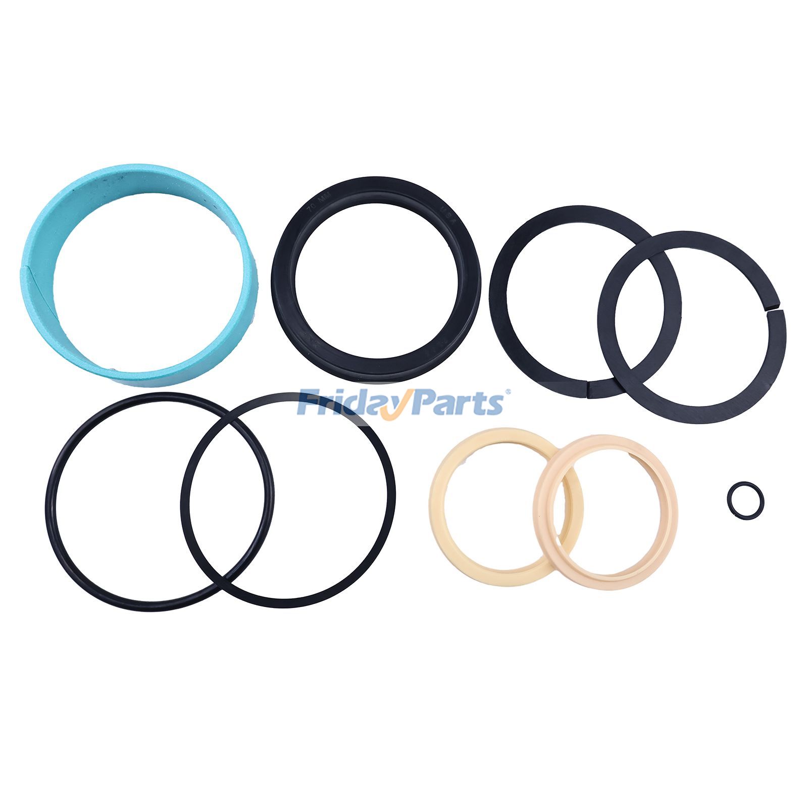 FridayParts Dichtungssatz zur Überholung des Hubzylinders