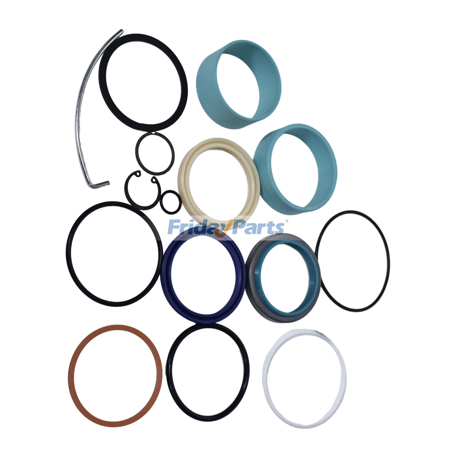 Kit de sellos para cilindro elevador 04654-U3020-71 para montacargas Toyota con motor 13Z y 15Z 30-7FBCU35, 7FBCU35, 7FDKU40 y 7FGCU35 Para Toyota