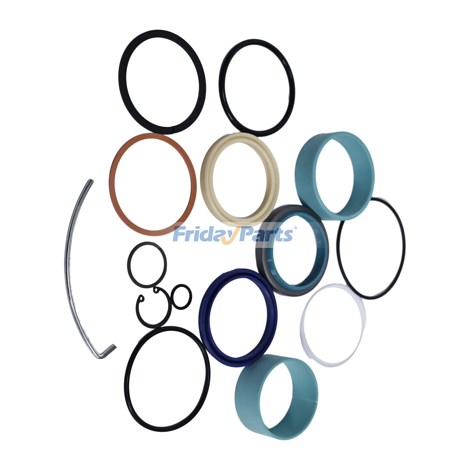 Kit de sellos para cilindro elevador 04654-U3020-71 para montacargas Toyota con motor 13Z y 15Z 30-7FBCU35, 7FBCU35, 7FDKU40 y 7FGCU35