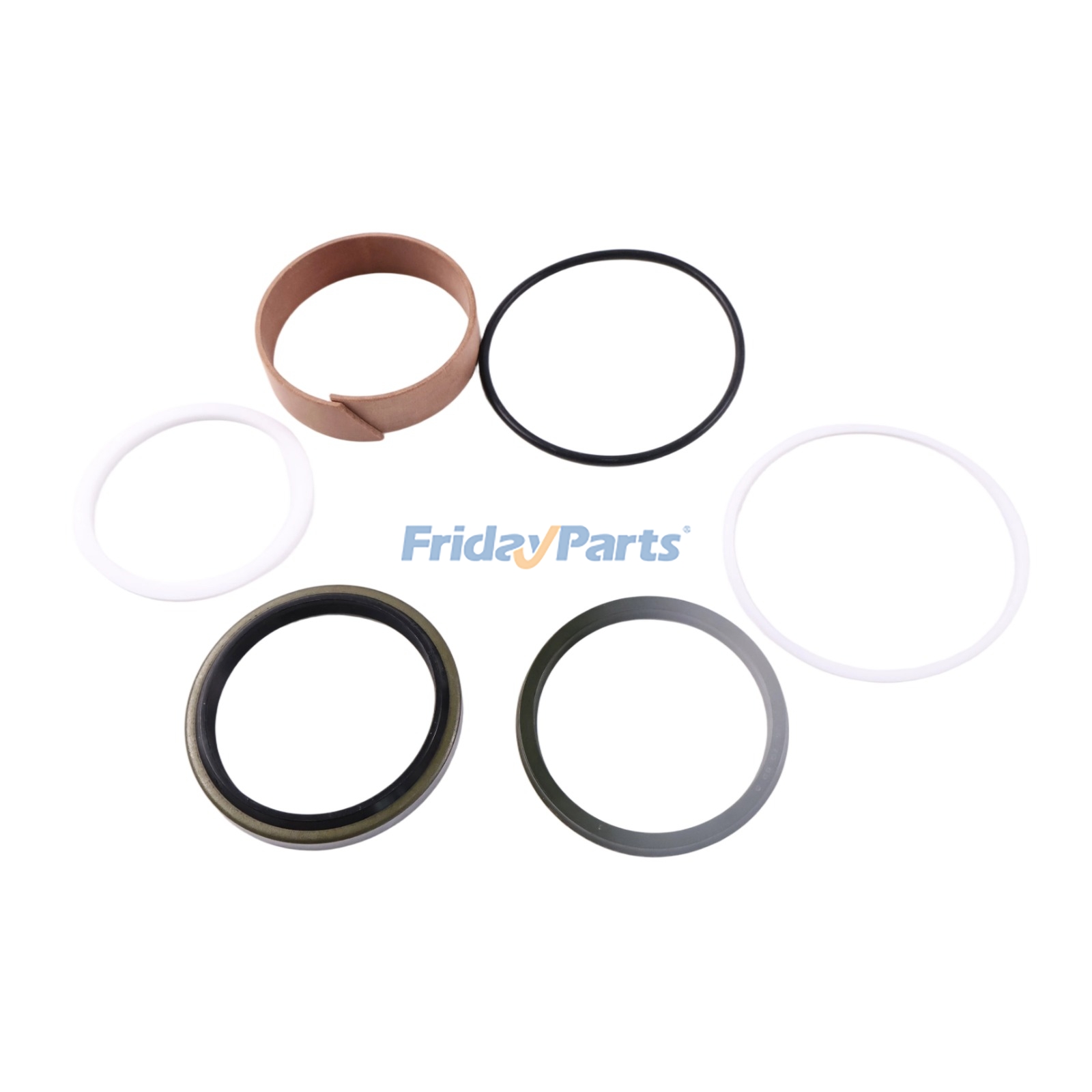 Lift Cylinder Seal Kit 24240-89801 for TCM Forklift FCG10N6 FCG15N6 FCG18N6 FG10N15 FG14N15 FG15N15 FG18N15 FVG10N15 FCG15T8 FCG18T8