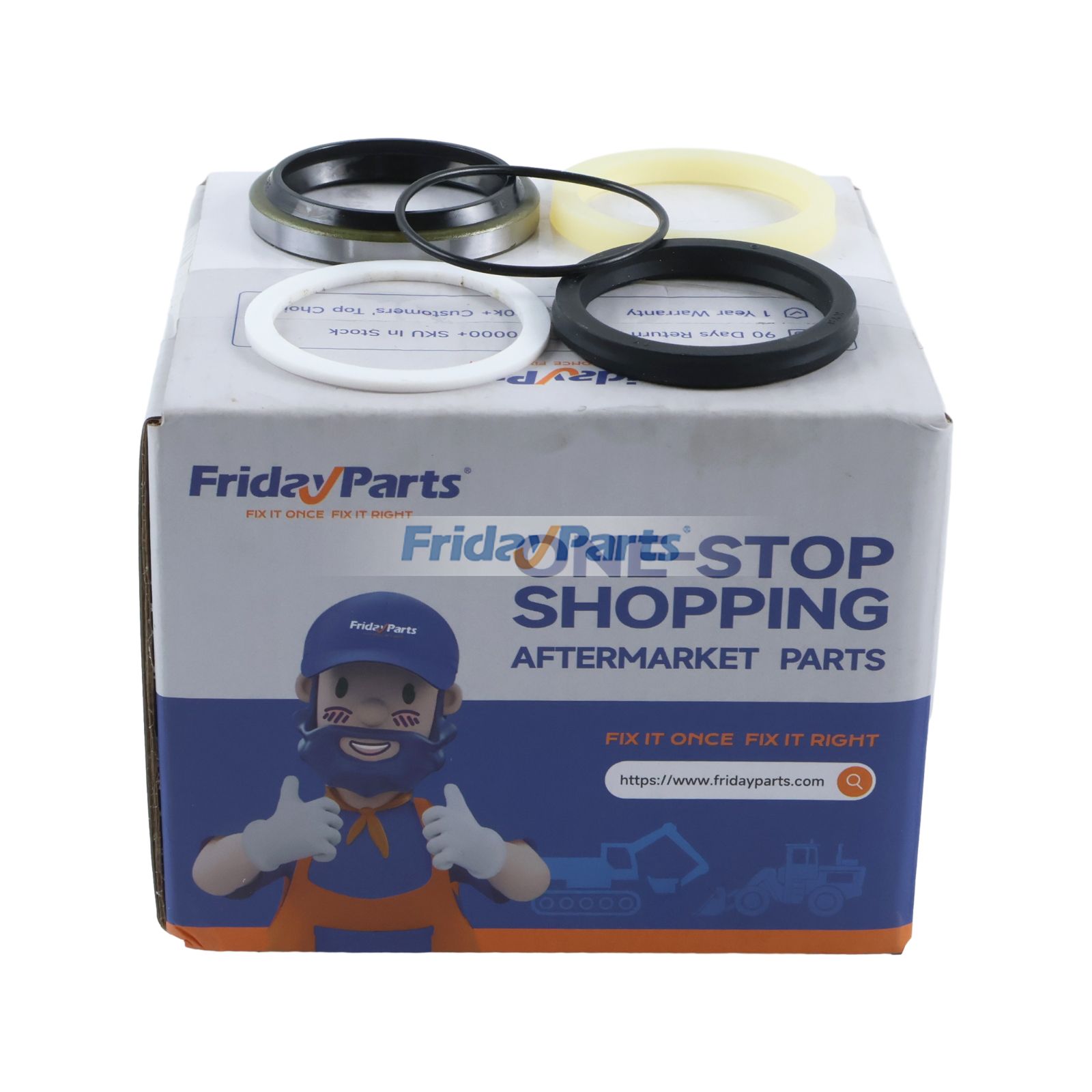 Lift Cylinder Seal Kit 30B-63-05050 for Komatsu Forklift FD20/25-16 FD30-16 FD30-17 FG20/25-16 FG30-16 FG30-17