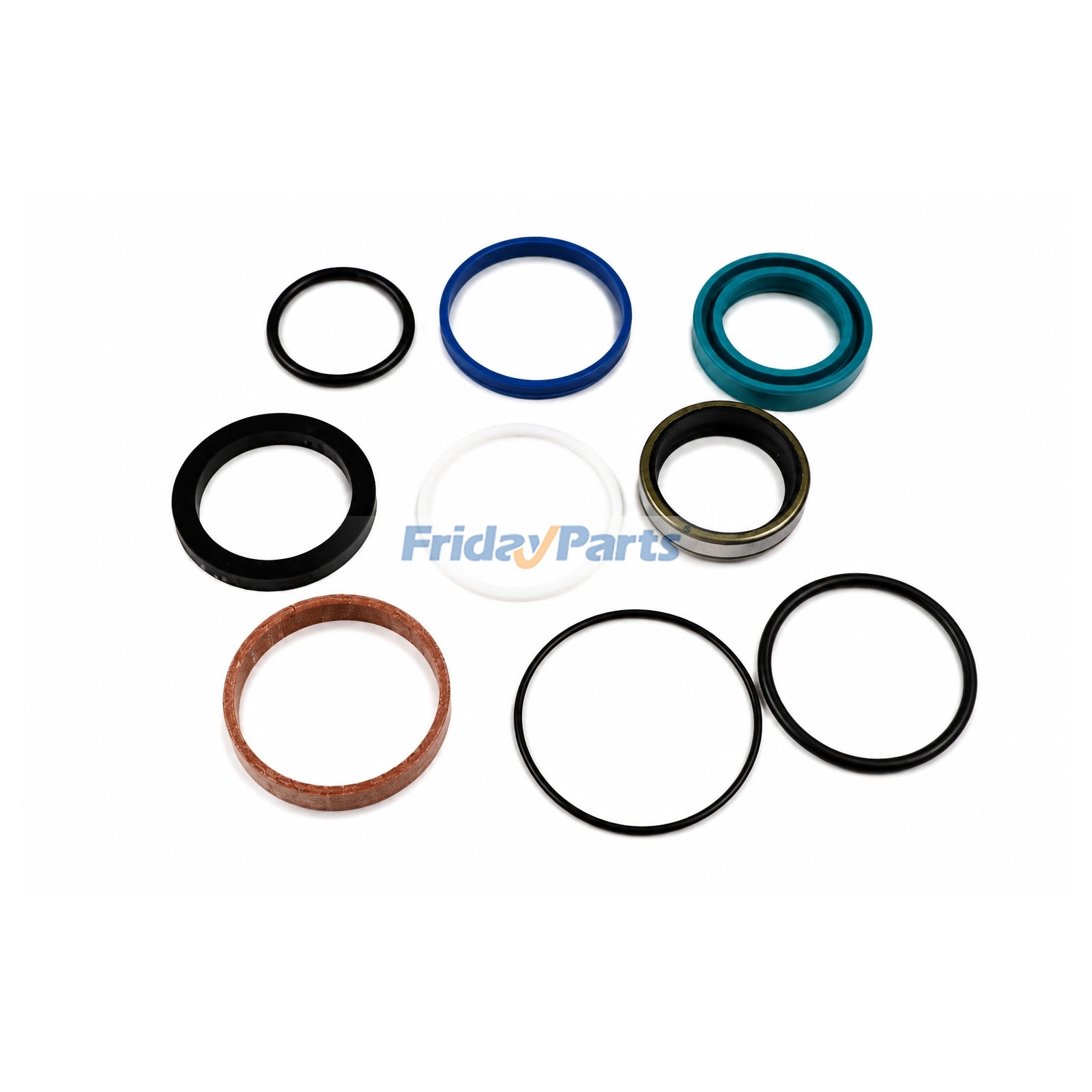Kit de sello de cilindro de elevación 86988474 para cargadora CASE 40XT de FridayParts