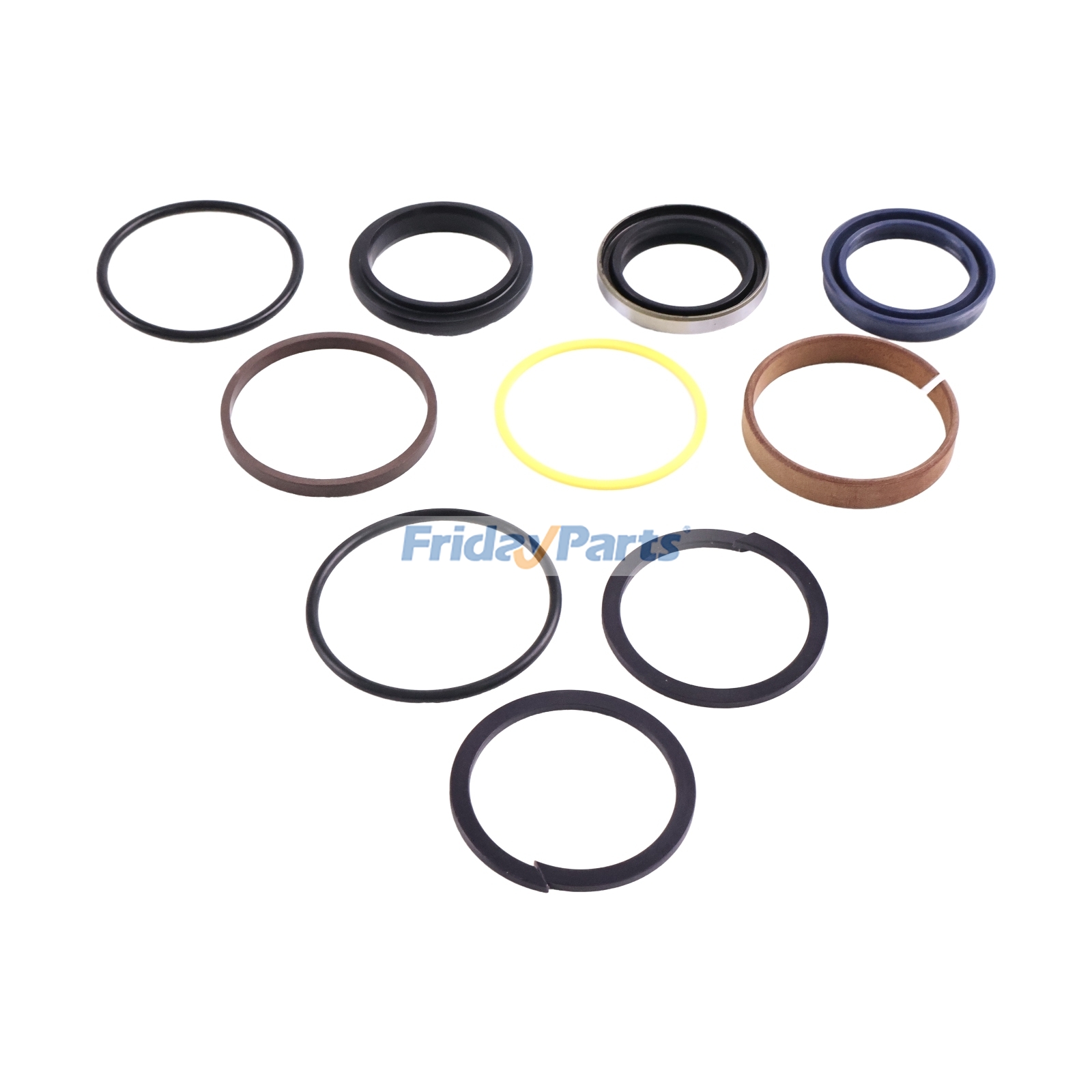 Kit de sellos para cilindro de elevación 878010241 878010240 para cargadoras Komatsu CK20-1 CK25-1 SK714-5 SK815-5 SK815-5E0 SK818-5 SK820-5 SK820-5E0 para Pala cargadora