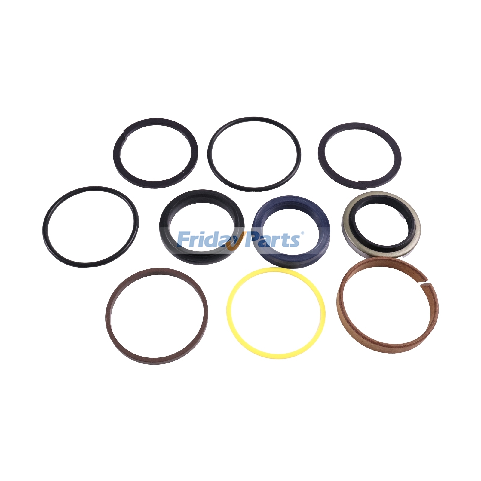 Kit de sellos para cilindro de elevación 878010241 878010240 para cargadoras Komatsu CK20-1 CK25-1 SK714-5 SK815-5 SK815-5E0 SK818-5 SK820-5 SK820-5E0 de FridayParts