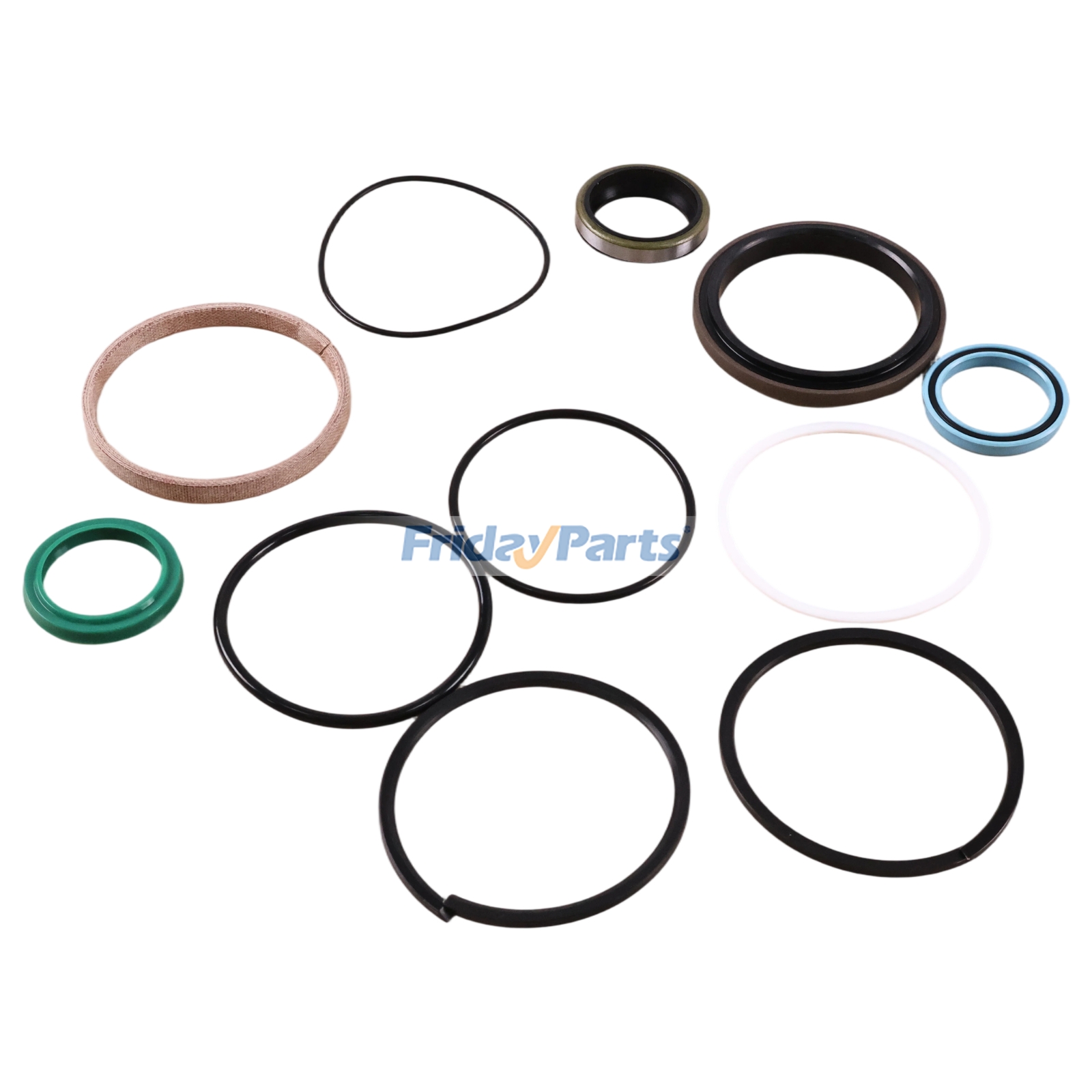 Kit de sello de cilindro de elevación AH176415 para motor John Deere 4045 6068 Cargador 210K Sembradora 1770NT 1775 Hileradora 4890 para Motor,Cosechadora,Pala cargadora,Cortacésped