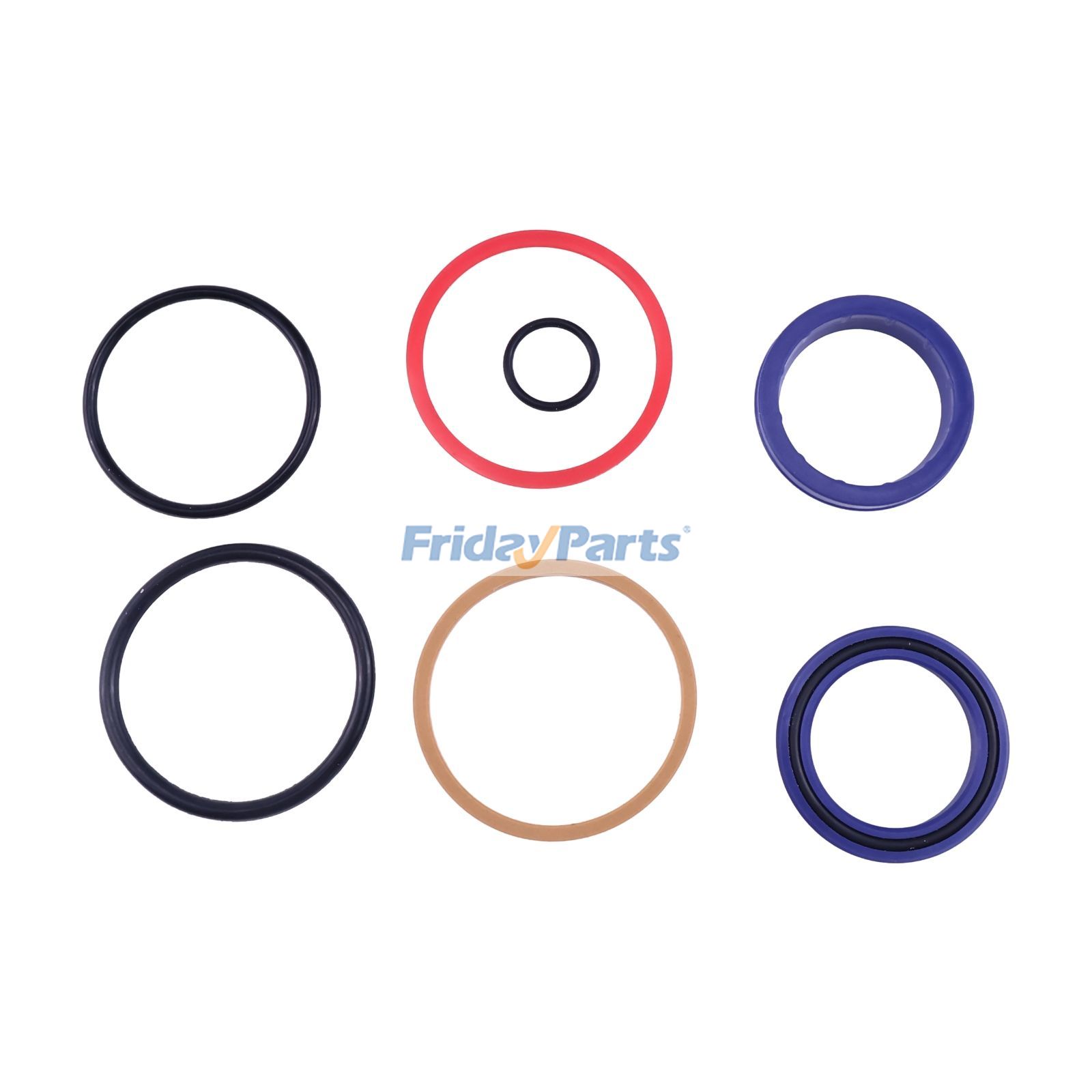 Lift Hydraulic Cylinder Seal Kit 6513723 for Bobcat Skid Steer Loader 600 610 611 908