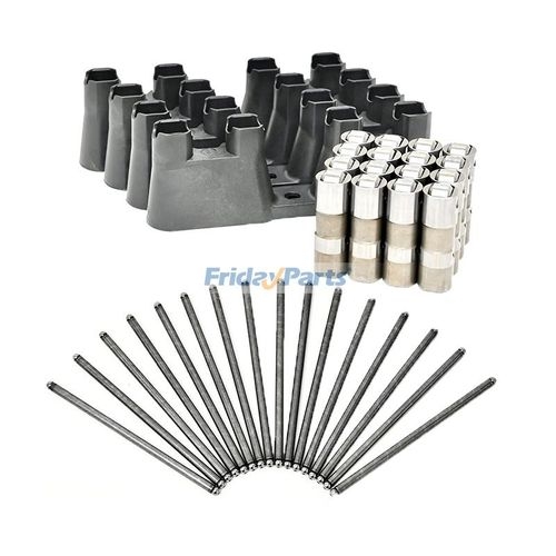 Lifter Guide Tray Pushrod Rod Set for Chevrolet Engine LS1 LS2 LS3 LS6 ...