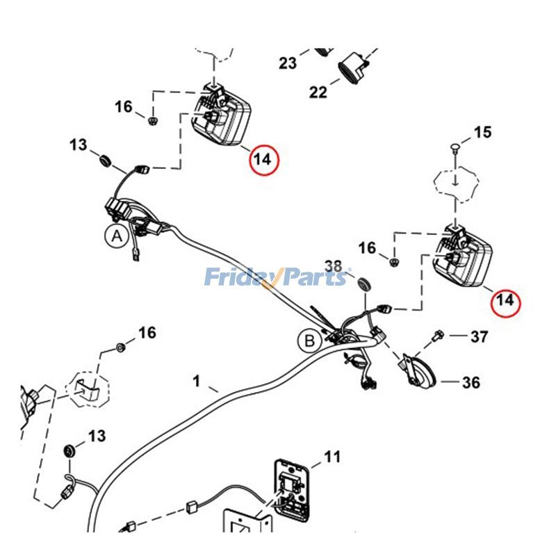 FridayParts Leichtbaugruppe Kompaktlader