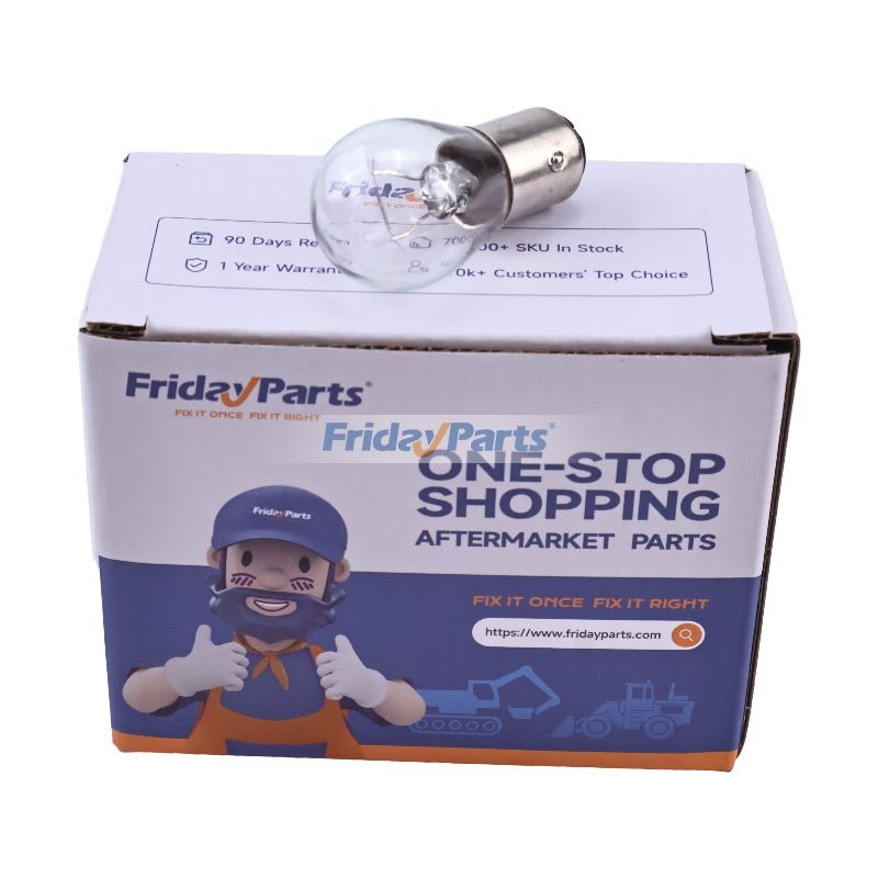 Ampoule BA-15S-48V-25W pour chariot élévateur Mitsubishi TCM Toyota Hyster Komatsu