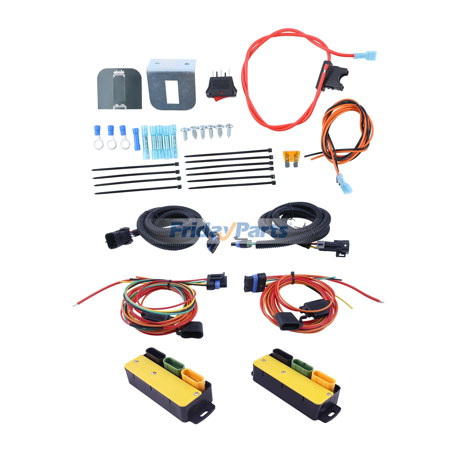 Light Control Module Kit 07548 08701 07347 for Meyer Snow Plow Ford Chevy Dodge