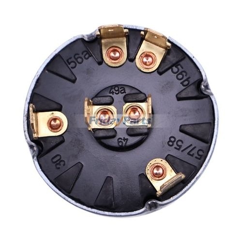 Interrupteur D'allumage Pour Tracteur Fiat New Holland Massey Ferguson - Référence 79057306 / 82984103 / 5086008