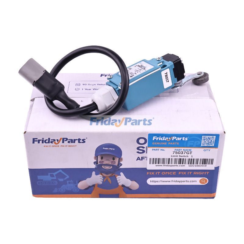 Interruptor de límite 75037GT para plataforma elevadora telescópica Genie S-120 S-125 S-100 S-105 S-3200 S-3800 S-100HD S-120HD SX-105XC SX-125XC