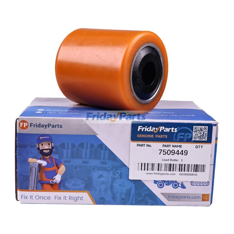 Lastrolle 7509449 für Toyota BT Hubwagen LPE220 LPE250 LWE200 LPE200 Stapler SWE120L SWE140L