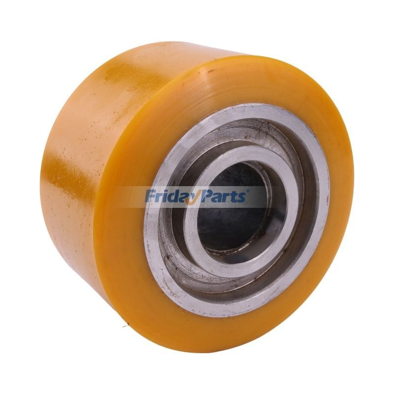 Lift-Rite L-55 Load Wheel Assembly – 2.9 Inch Ultra-Poly/Steel Roller Replacement For Pallet Jacks – Heavy-Duty Replacement Wheel