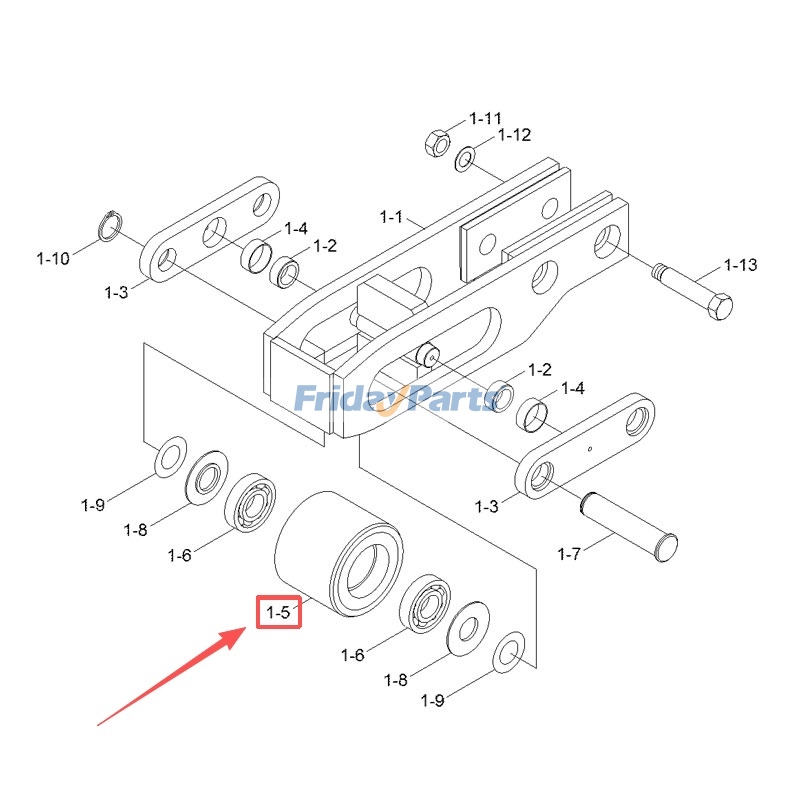 Load Wheel Tire For HYUNDAI Forklift