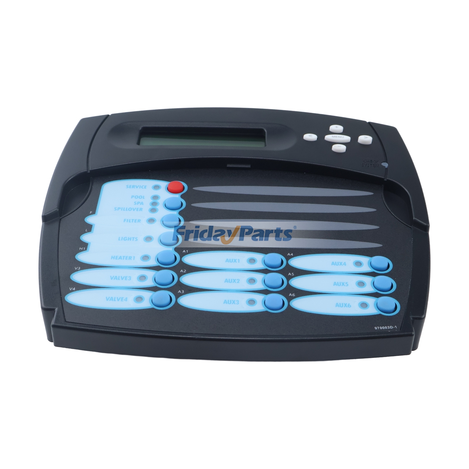 Clavier d'affichage local GLX-LOCAL-PS-8 pour l'automatisation et la chloration Hayward Goldline Aqua Logic