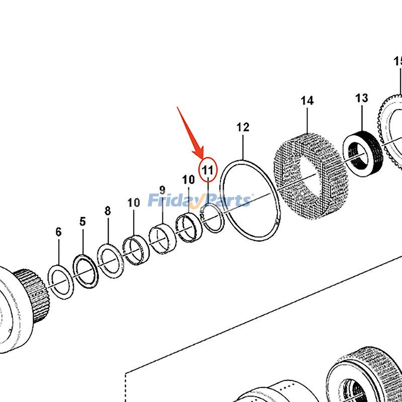 Lock Ring for Loader