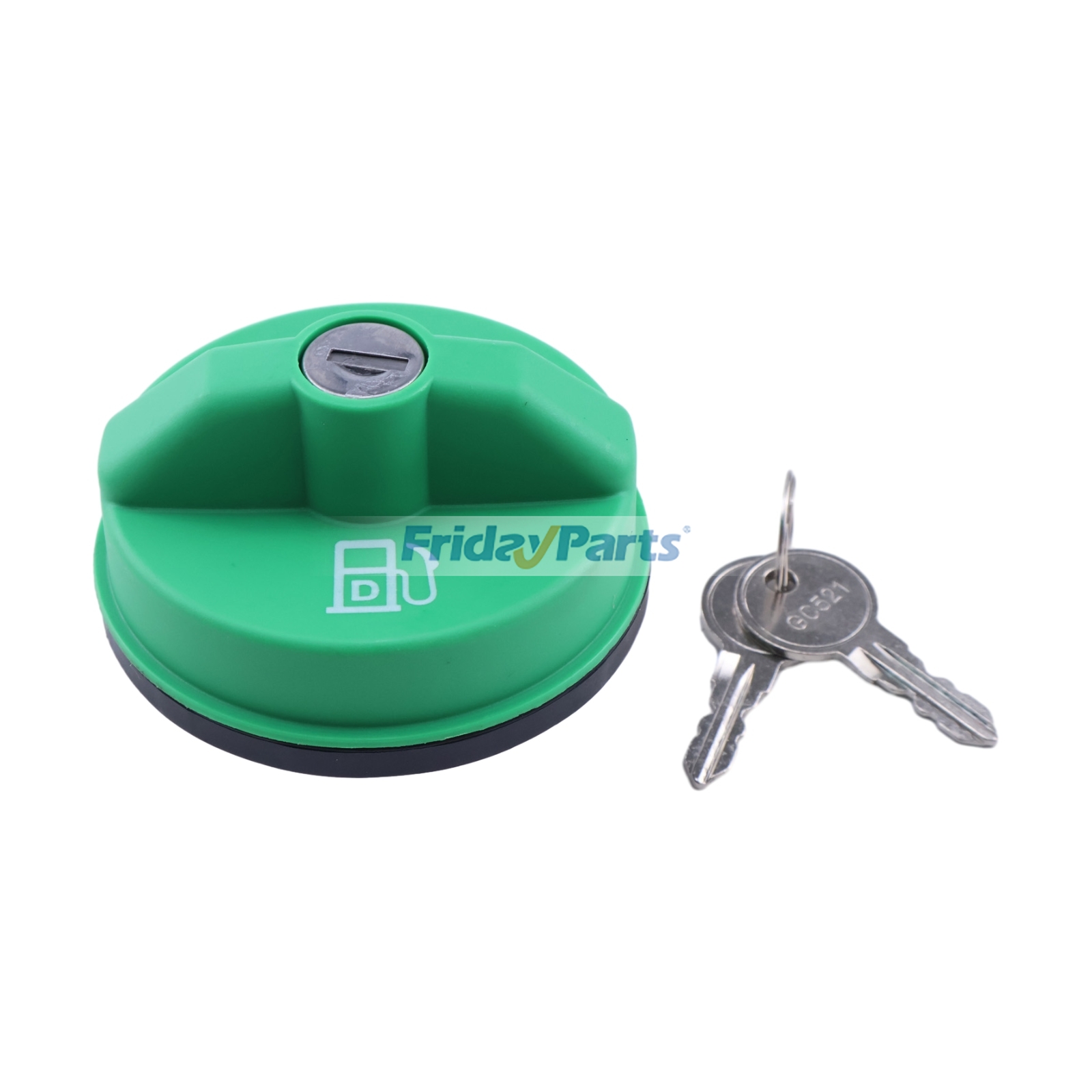 Tapa de combustible con cerradura 10591D para Chevrolet C10, C2500, C3500, K2500, K3500, Silverado Express, Dodge D250 y D350 de FridayParts