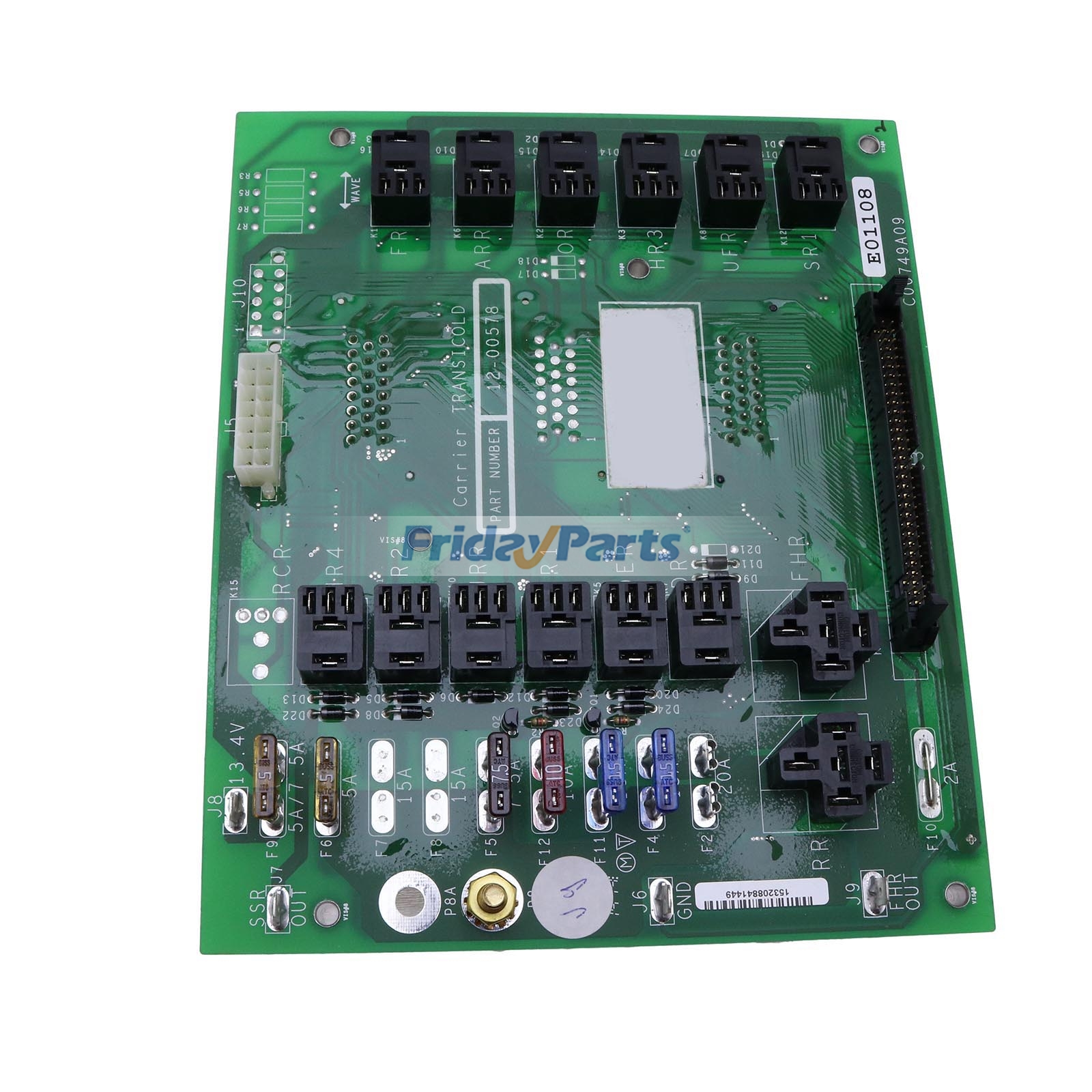 Placa de relés lógica 12-00578-00 12-00578-52 para Carrier Transport Refrigeration XL Ultra Para CARRIER