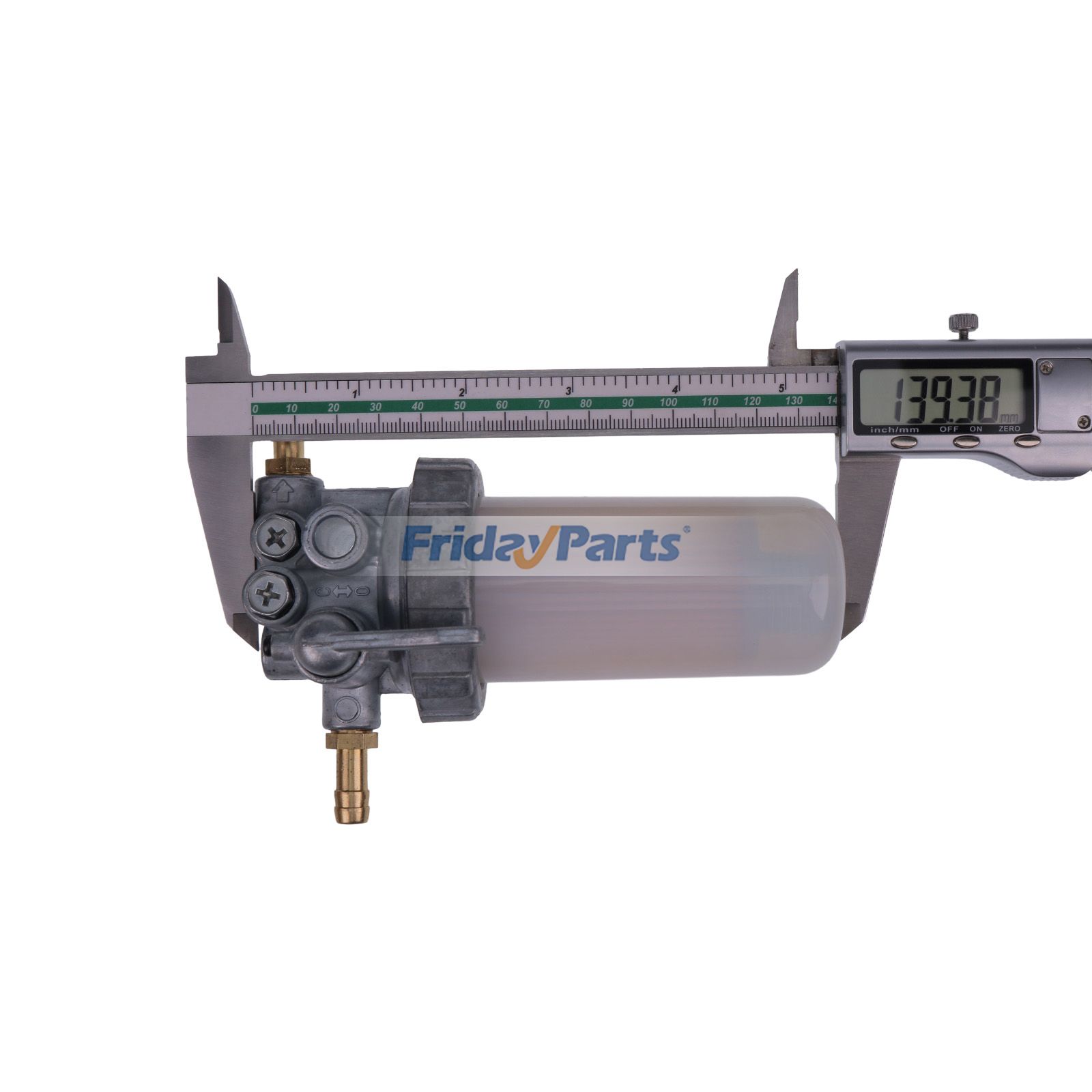 Repuesto Conjunto de válvula de filtro de combustible largo 724160-55200 para tractor Yanmar 220 250 276 330 336 1802 1820 2001 2002 2020 2202 2220 2301 2402 2420 2610 2620 compatible con Tractor Para YANMAR FridayParts