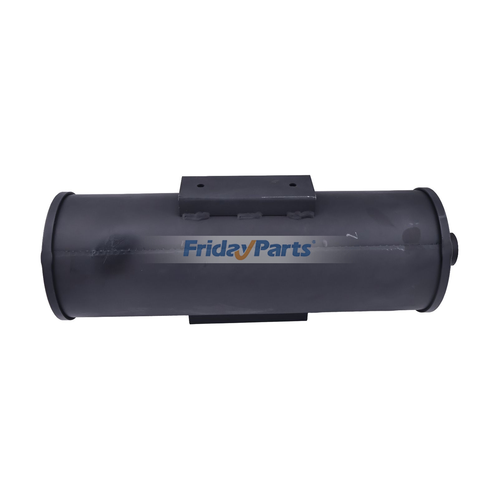 Niedrig montierter Schalldämpferfilter, seitlicher gerader Kanister-Schalldämpfersatzfür Motor