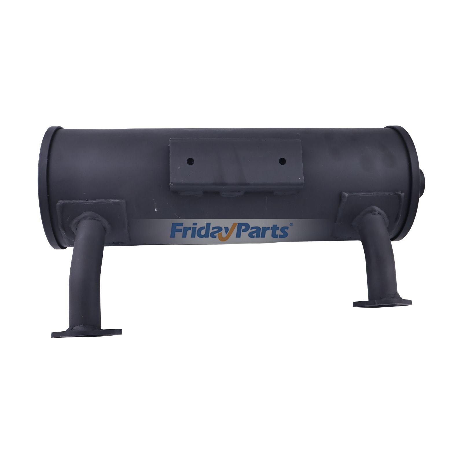 Niedrig montierter Schalldämpferfilter, seitlicher gerader Kanister-Schalldämpfersatz