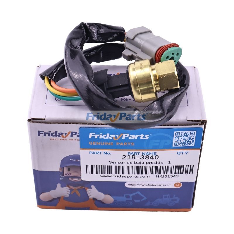Low Pressure Sensor 218-3840 for Caterpillar CAT Engine C30 C32 C18 C7 3406E 3456 Truck 793D 797 797B