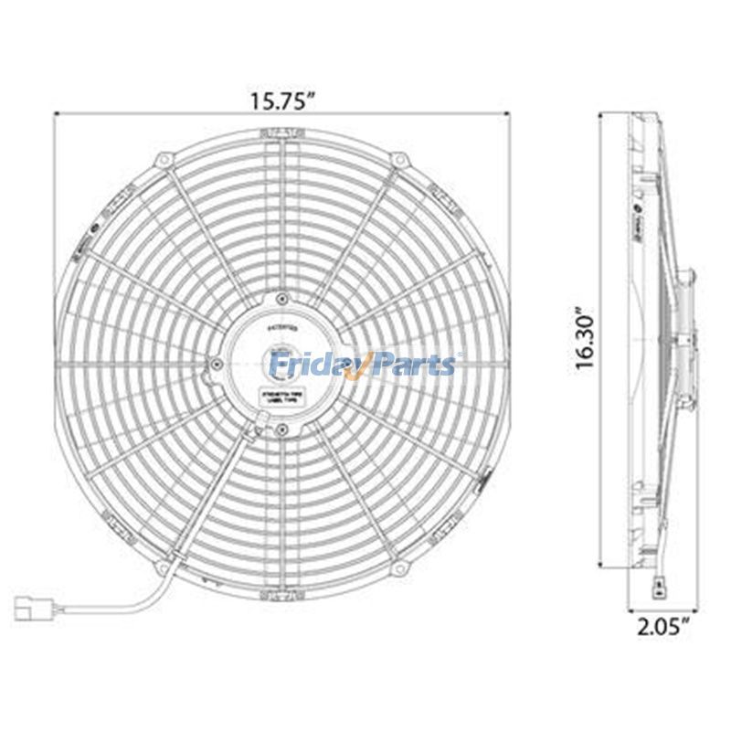 Cooling Fan For Spal Engine