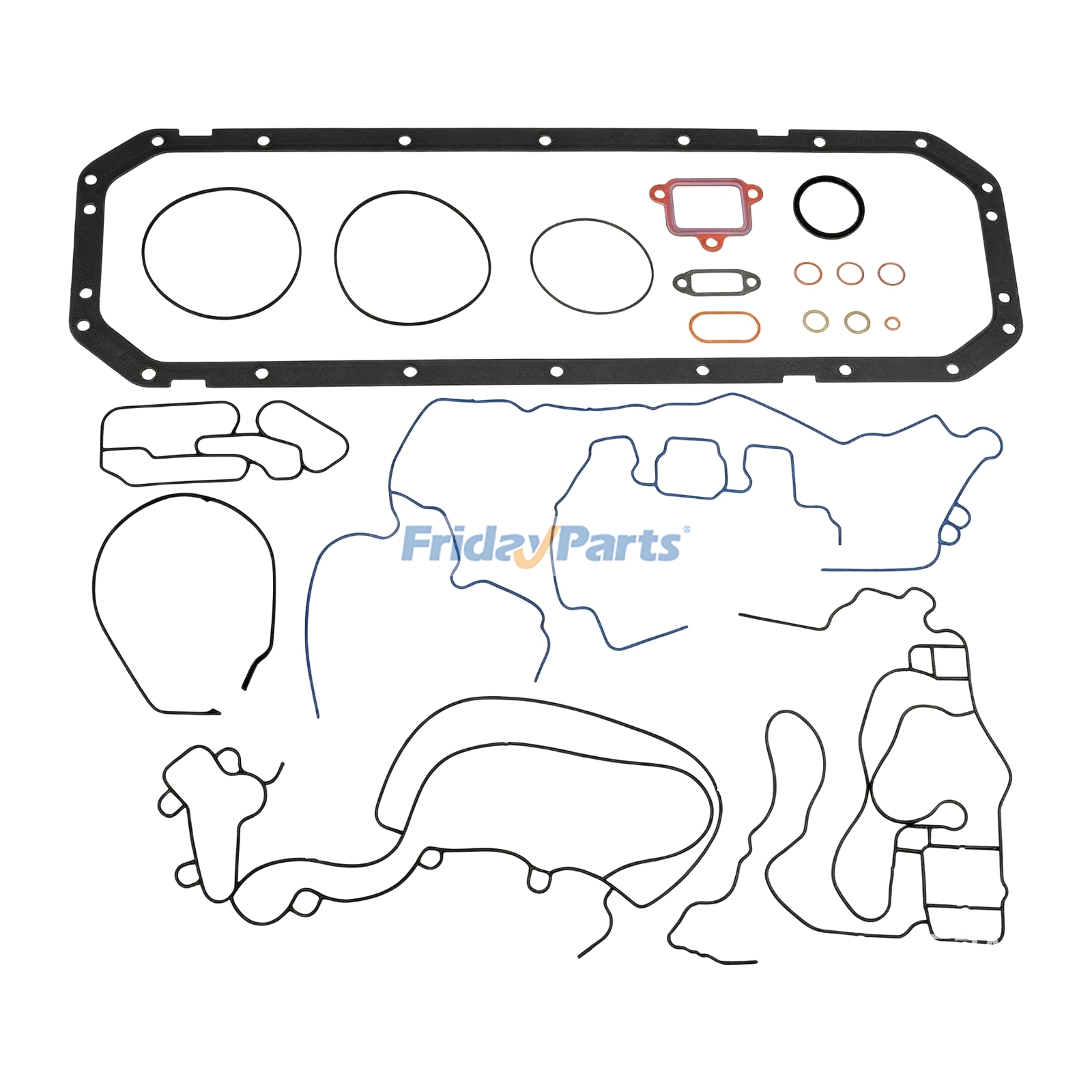 Kit de joint de carter inférieur 1874865С92 pour moteurs International DT408, DT466, DT466EHEUI et DT530EHEUI.