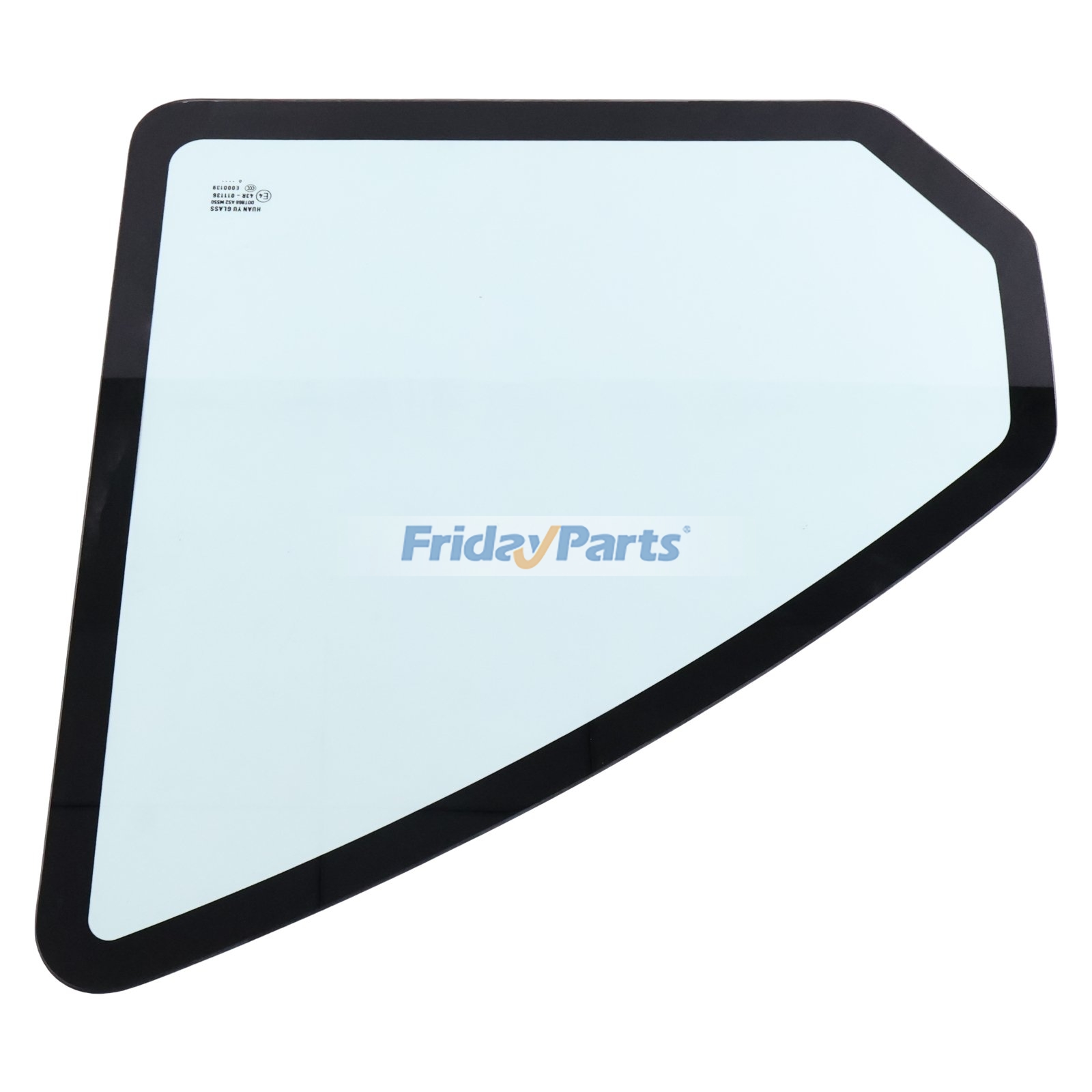 Lower Door Panel Glass For HITACHI Engine,Excavator