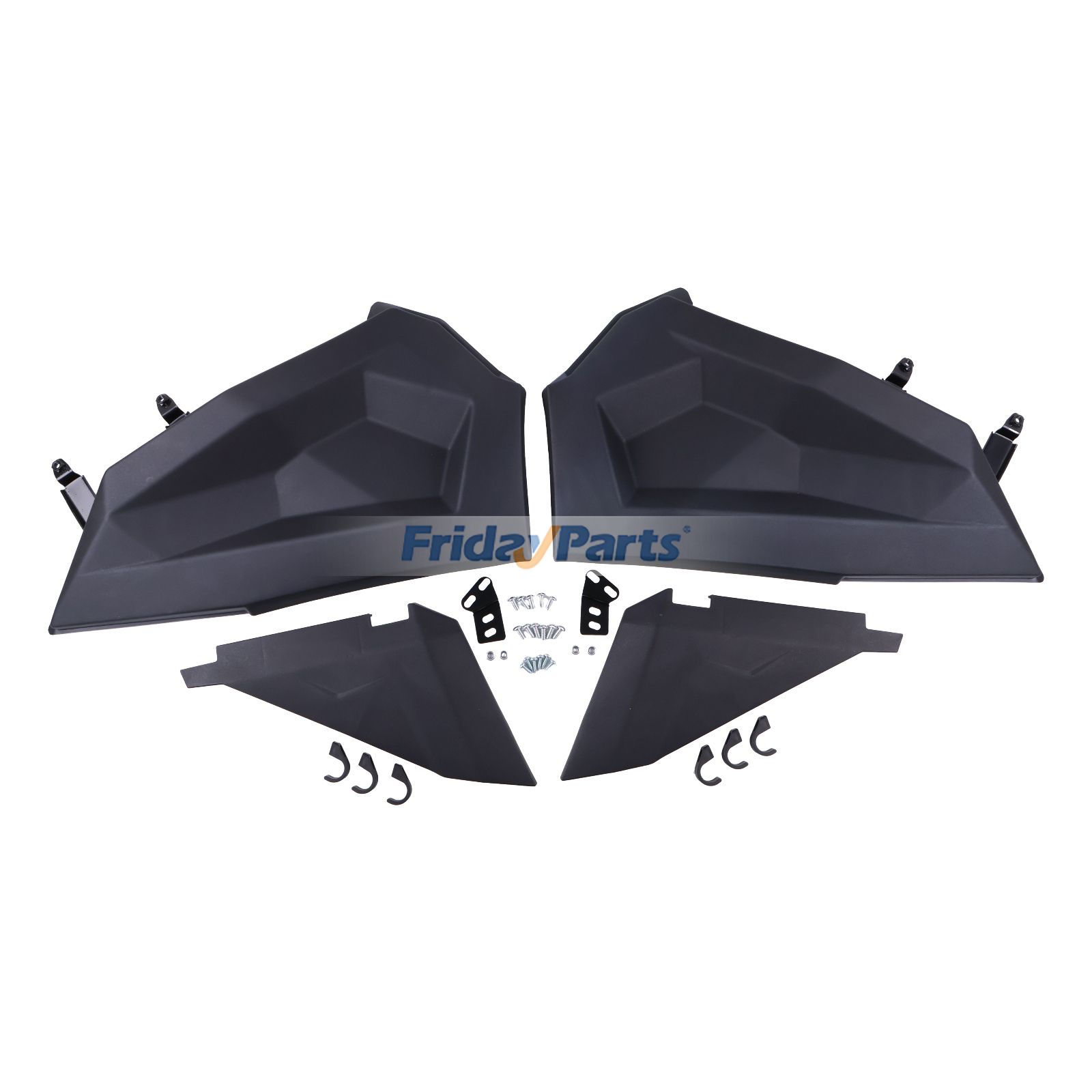Untere Tür Panel Einsätze Kit 2879509 für Polaris RZR 900 1000 XP S Turbo 2 Tür 2014-2023