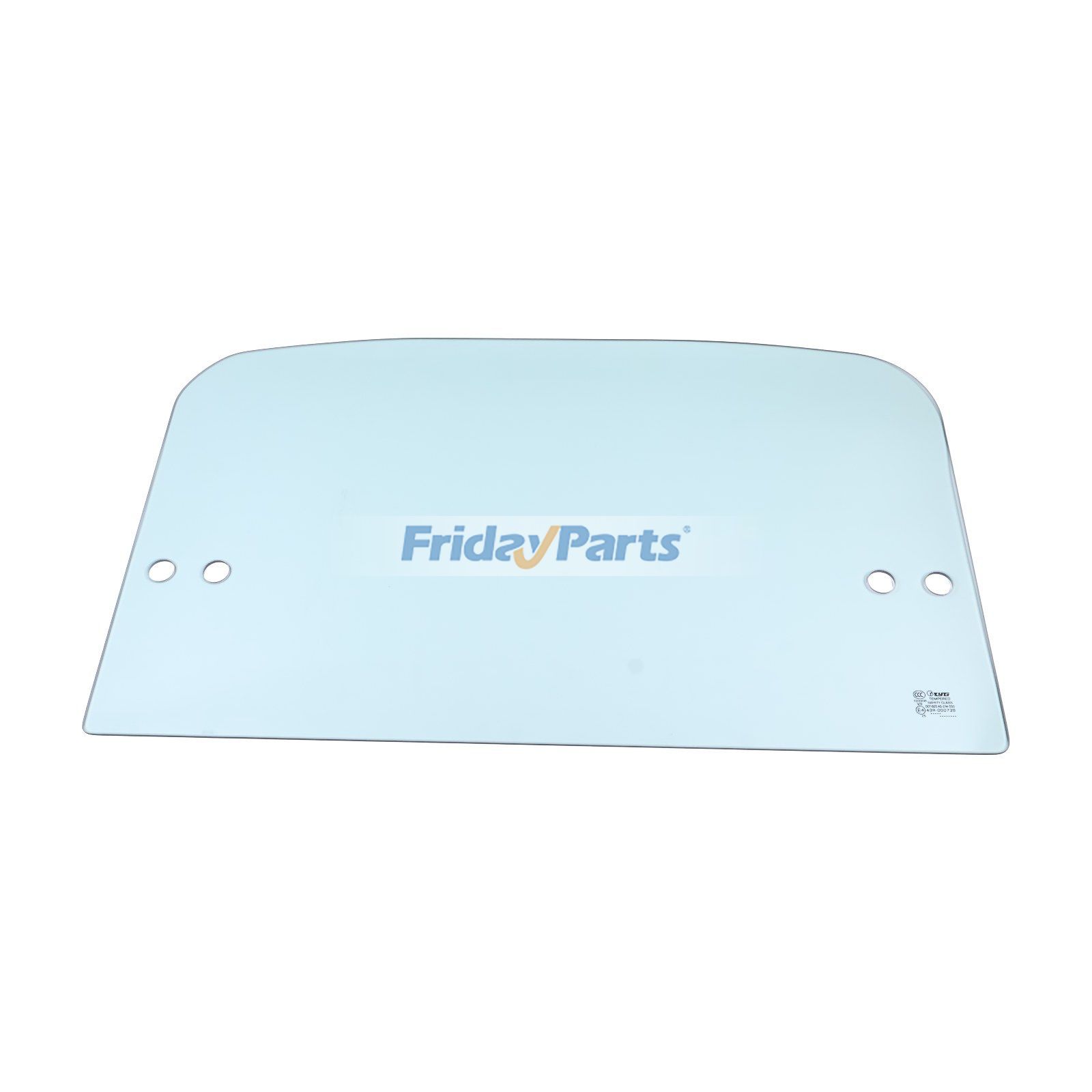 Pare-brise inférieur avant en verre 20Y-54-36113 pour pelle Komatsu PC100-6, PC200-6, PC120-6, PC130-6, PC120LC-6, PC160-6K et PC300-6Z