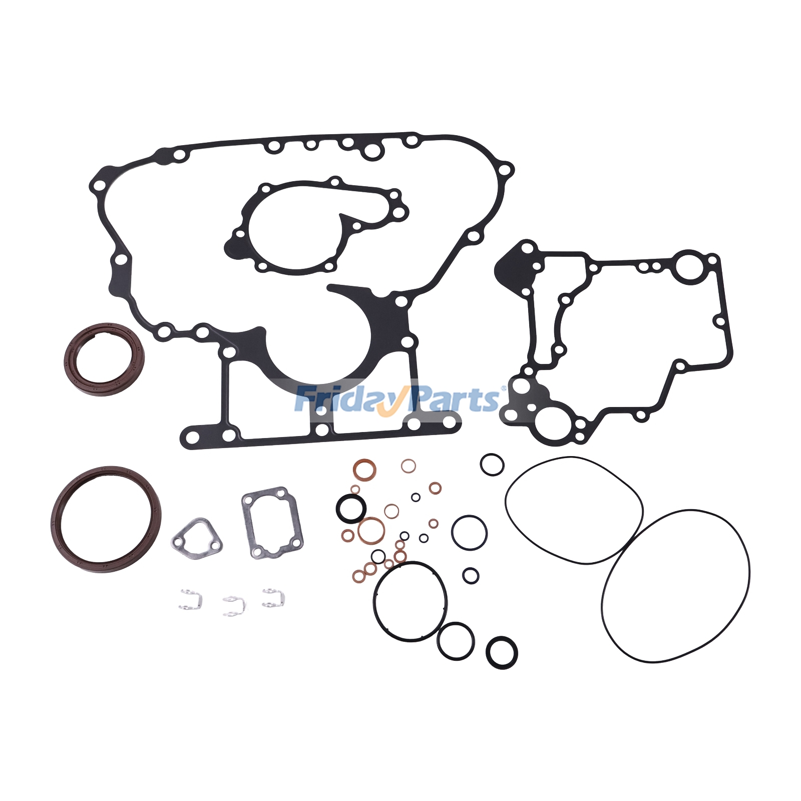 Kit de juntas inferiores 1G777-99364 para motor Kubota V3307, excavadora KX080-3T, tractor M7040DT-1, M7040DTC-1. Calidad superior con 3 años de garantía. para Motor,Excavadora,Pala cargadora,Tractor