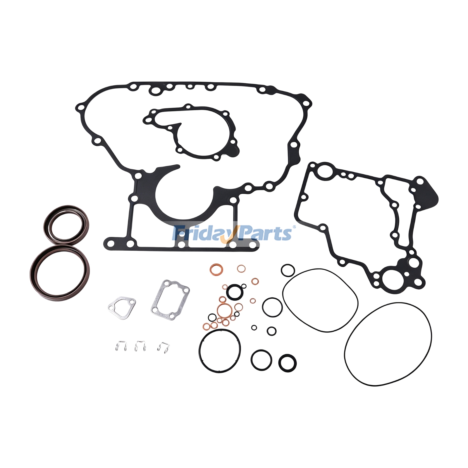 Kit de juntas inferiores 1G777-99364 para motor Kubota V3307, excavadora KX080-3T, tractor M7040DT-1, M7040DTC-1. Calidad superior con 3 años de garantía.