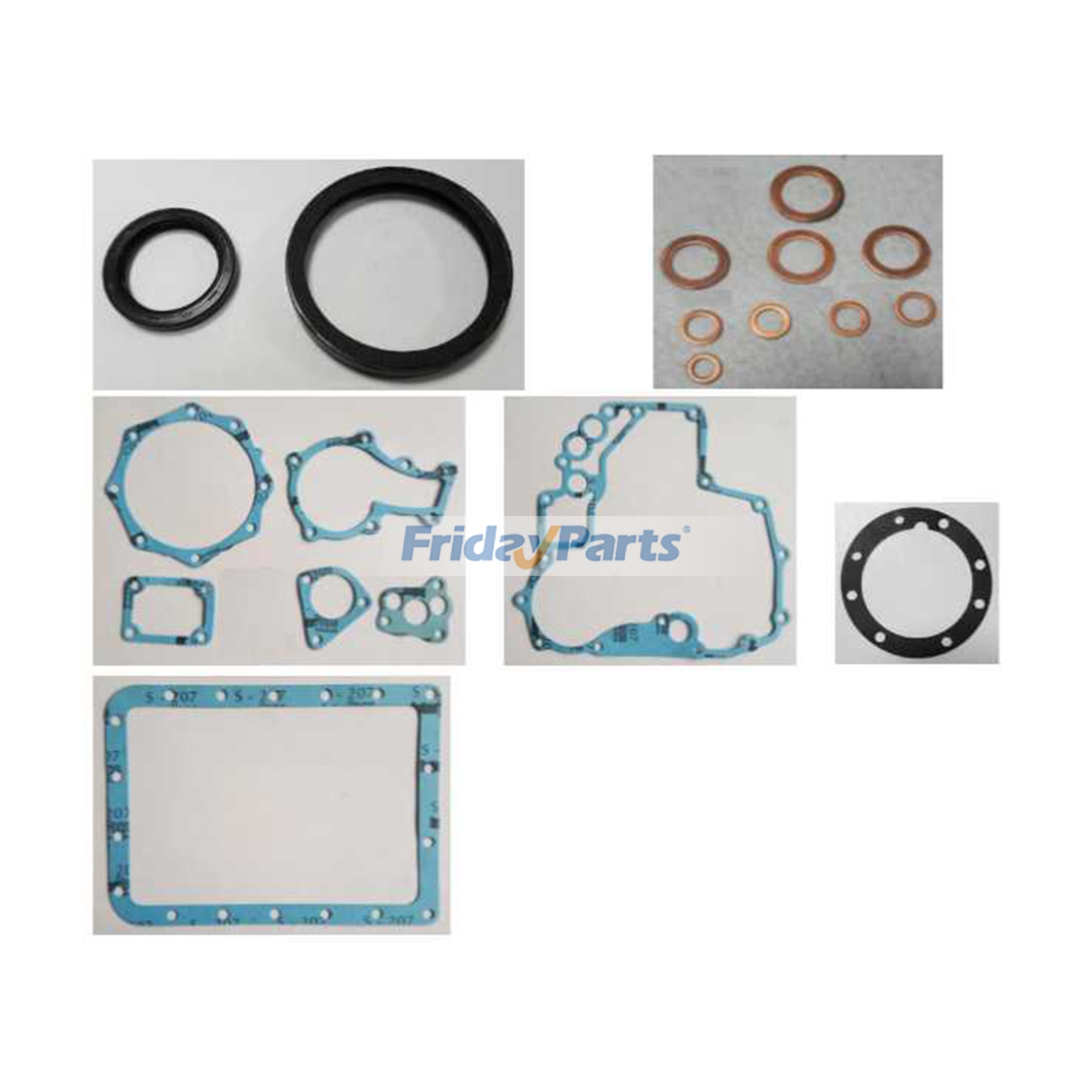 Unterer Dichtungssatz 6672740 für Kubota-Motor D722 Bobcat 322 316 320 453 463 MT50 MT52 2200 2300 2200S