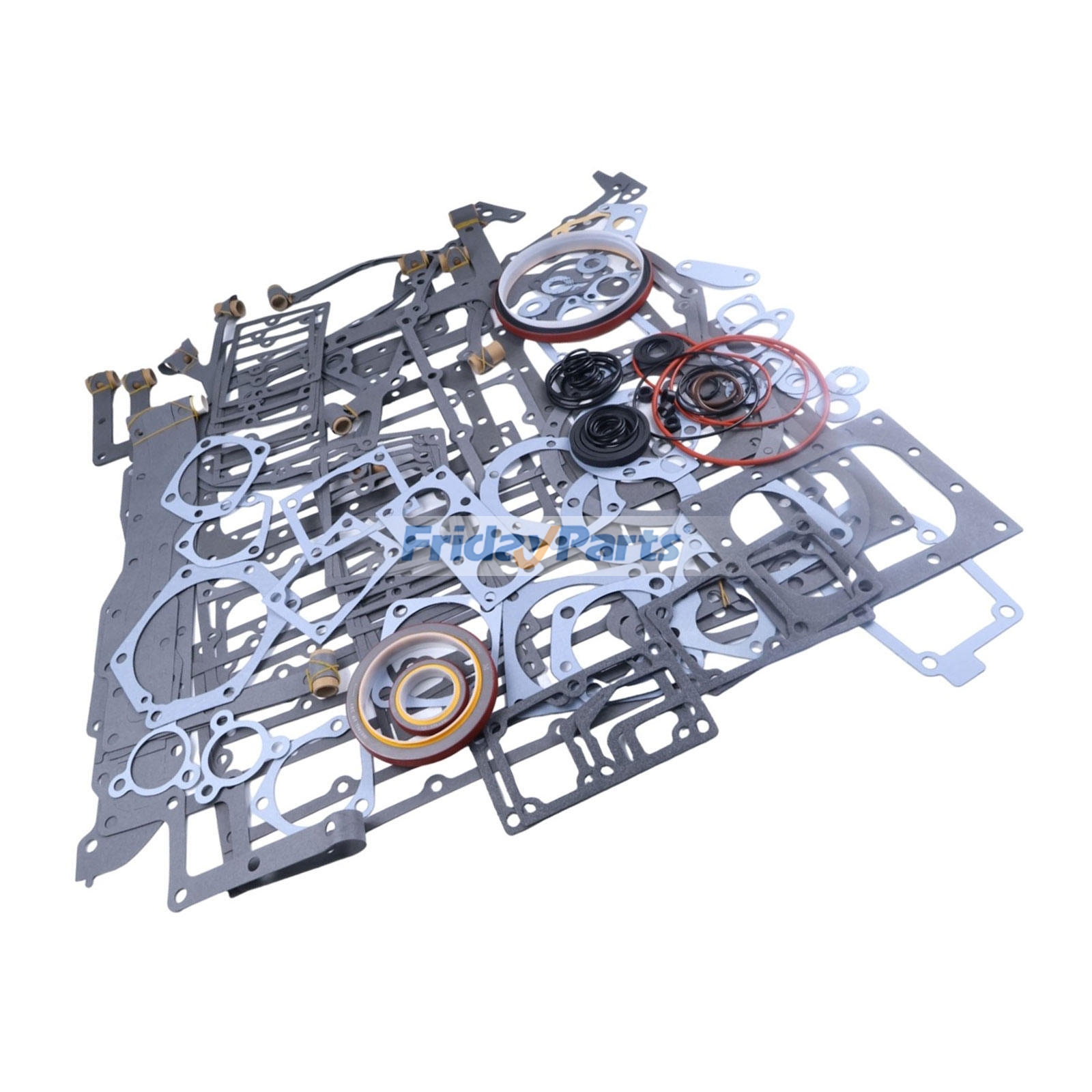 Juego de juntas inferiores 3804300 3801717 para motor Cummins K50 KTA50 QSK50 de FridayParts