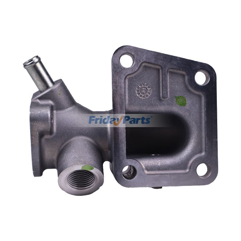 Thermostatflansch am unteren Gehäuse 6674167 19223-72705 für Kubota-Motor V2203 V2003T Bobcat-Bagger 325 328 331 334 337 341für Für BOBCAT