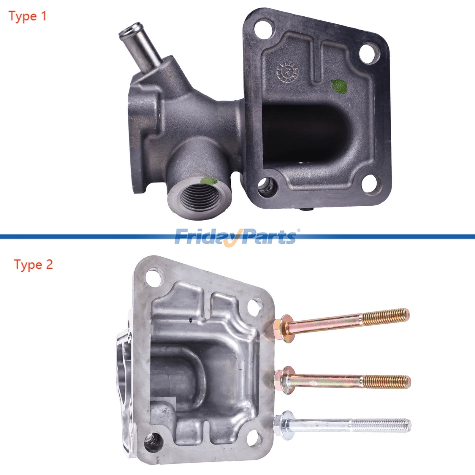 Engine,Excavator,Loader Lower Housing Thermostat Flange