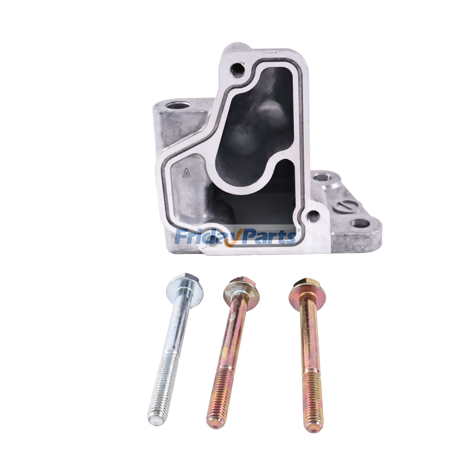 Lower Housing Thermostat Flange 6674167 19223-72705  for Kubota Engine V2203 V2003T Bobcat Excavator 325 328 331 334 337 341