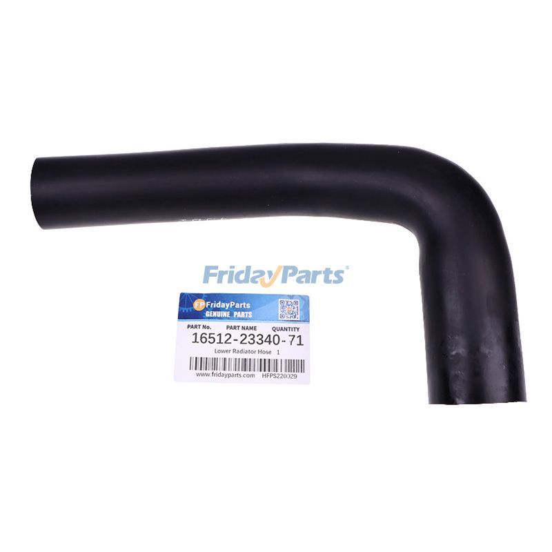 Lower Radiator Hose 16512-23340-71 for Toyota Engine 4Y Forklift 7FG15 7FG18 7FGCU20 7FGCU25 7FGCU30 7FGCU32 7FGU15 7FGU18