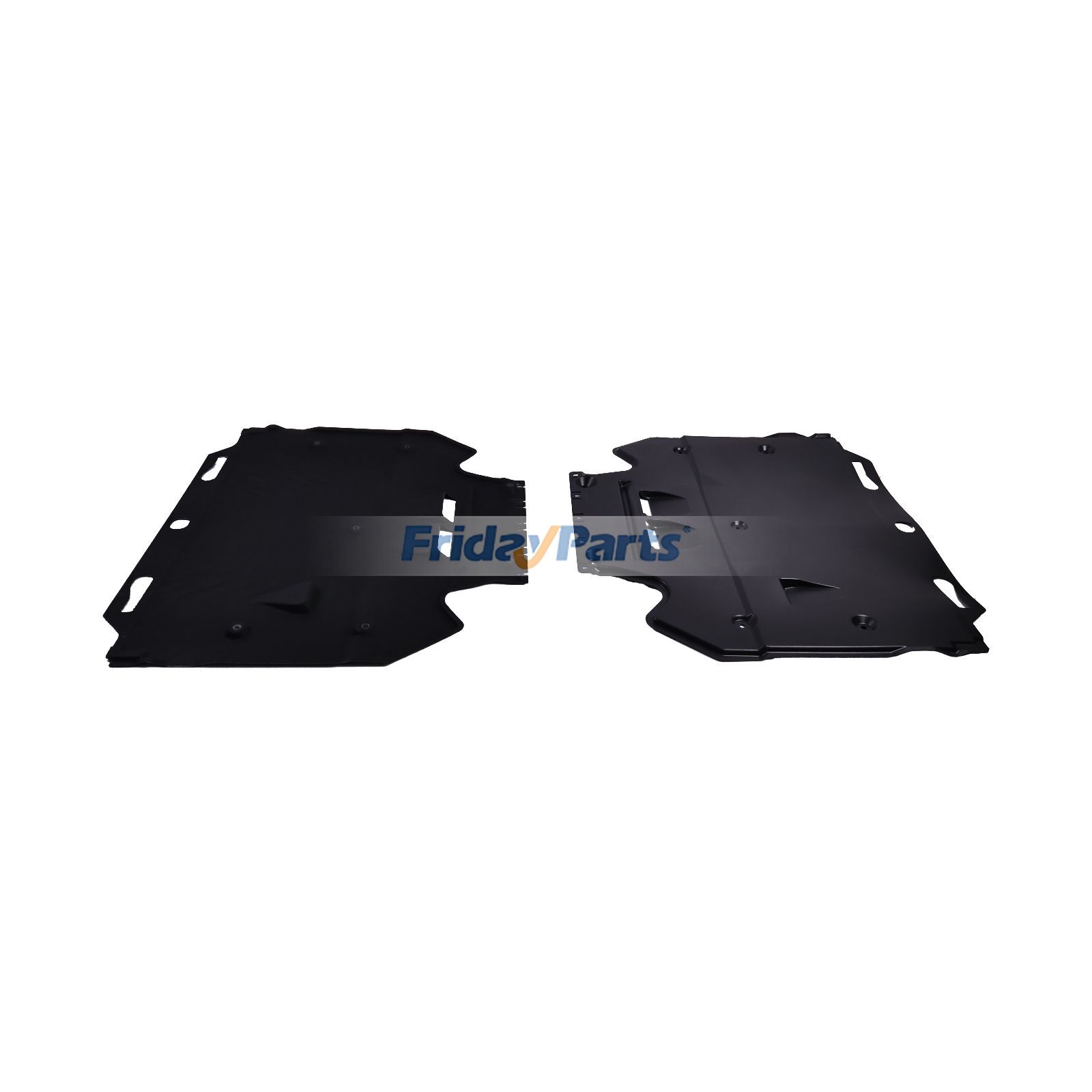 Garde-boue inférieur arrière du moteur Pour Audi