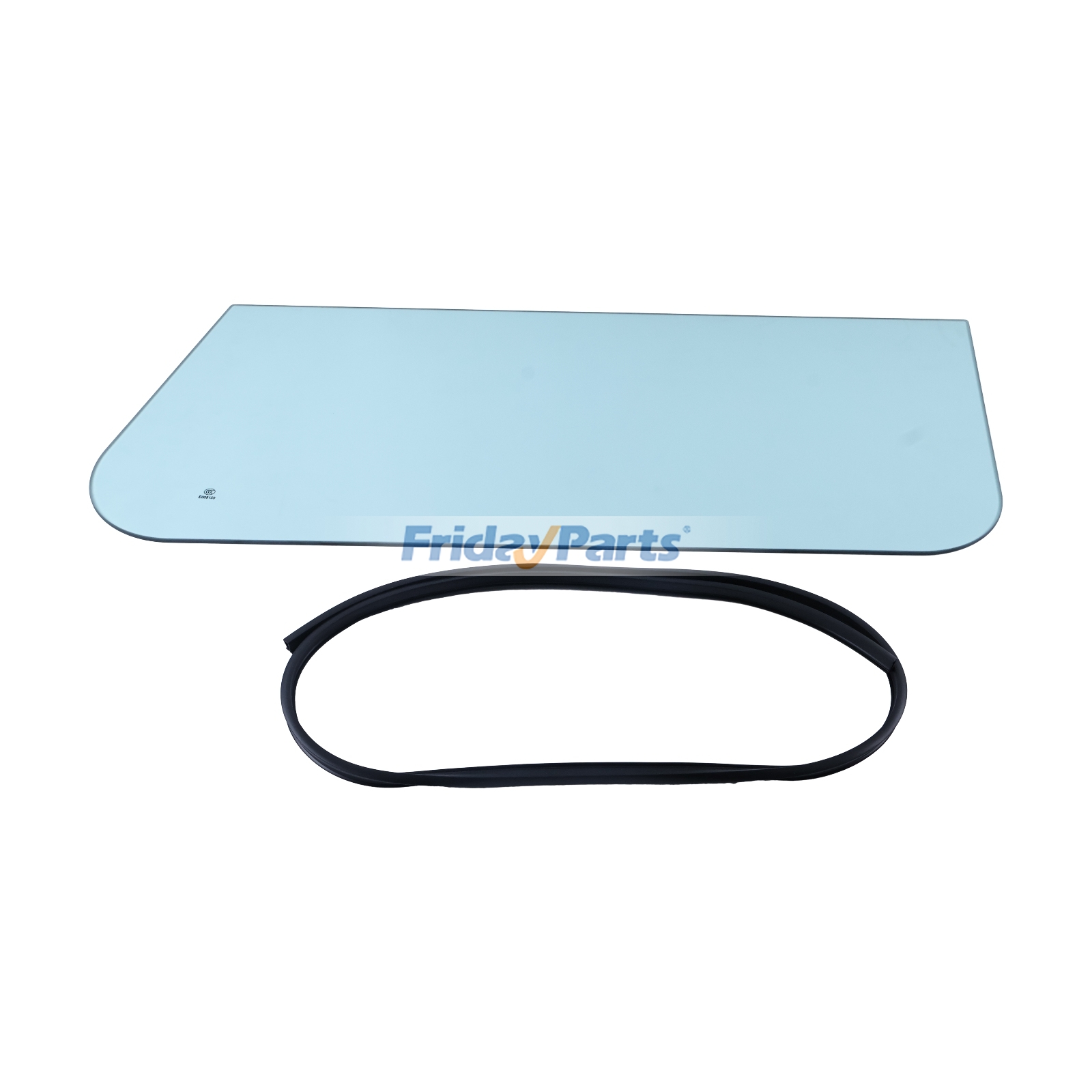 Lower Side Glass Window With Weatherstrip Seal 7261608 for Bobcat Loader A770 S450 S510 S530 S550 S570 S590 T630 T650 T740 T750 T770 T870