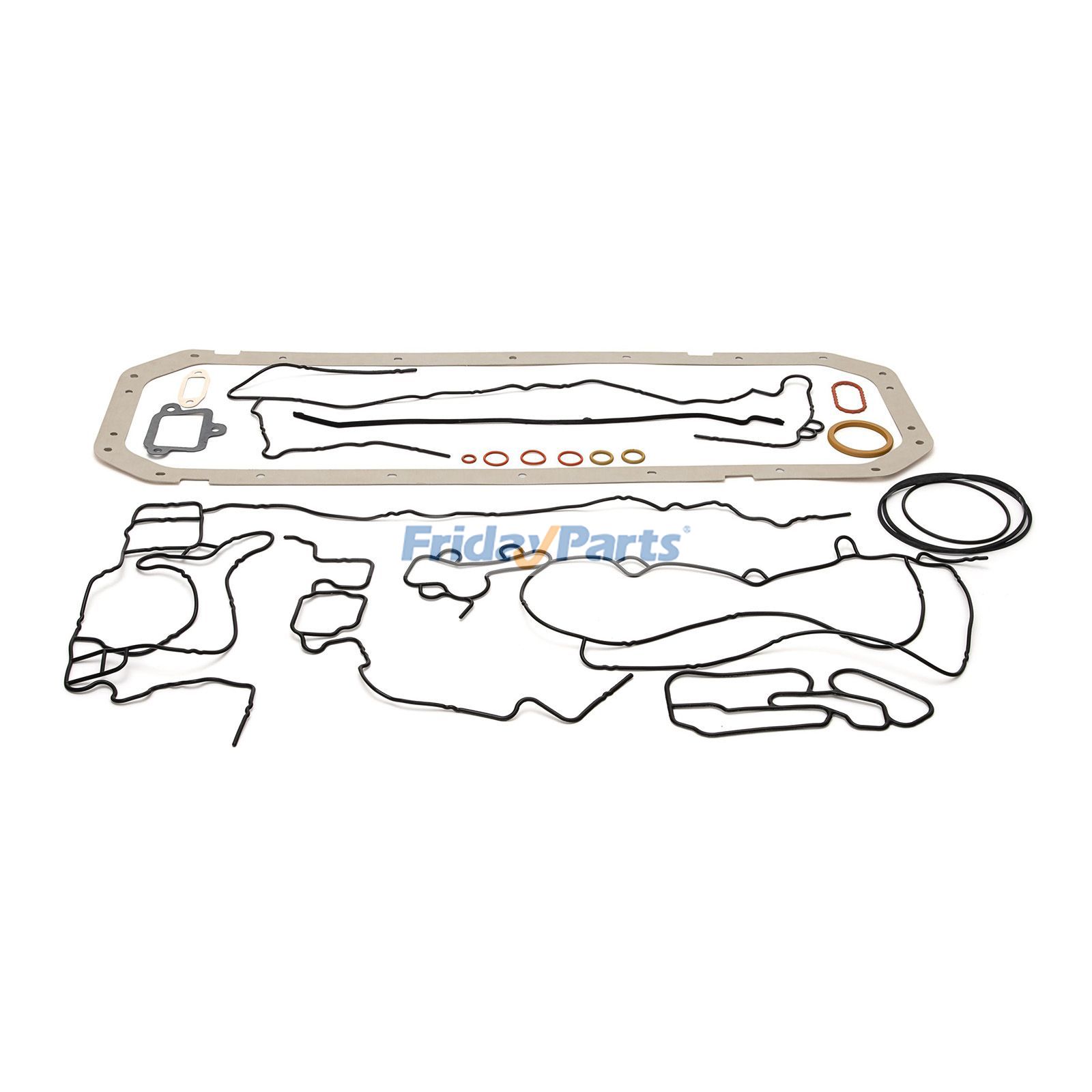 Lower Gasket Kit 1874865C92 for Perkins 1306 -8TA 1306-E76T 1306-E87T International DT466E DT530E Engine