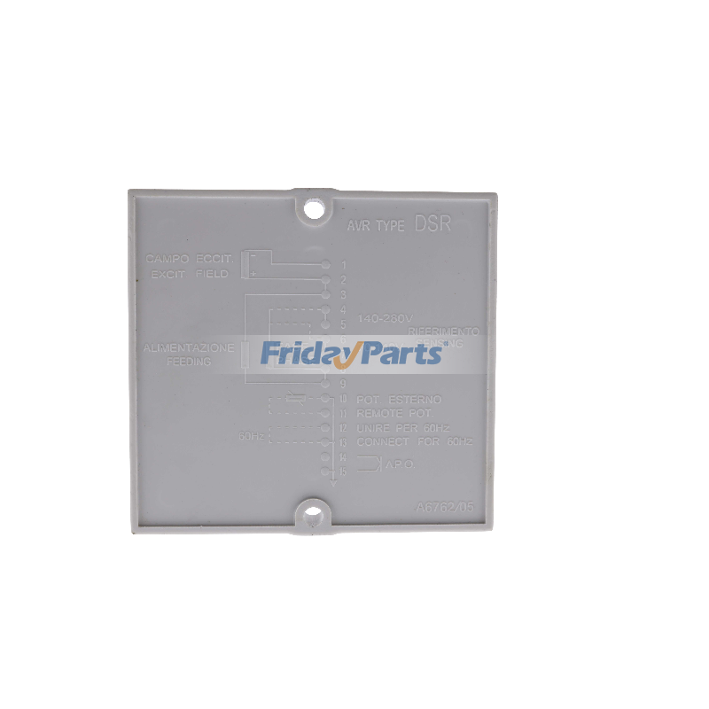 AVR DSR

Meccalte AVR

A6762/04

A6762/05

Generator AVR

Voltage Regulator

Automatic Voltage Regulator

Meccalte Generator Parts

DSR AVR Module

Generator Voltage Controller
