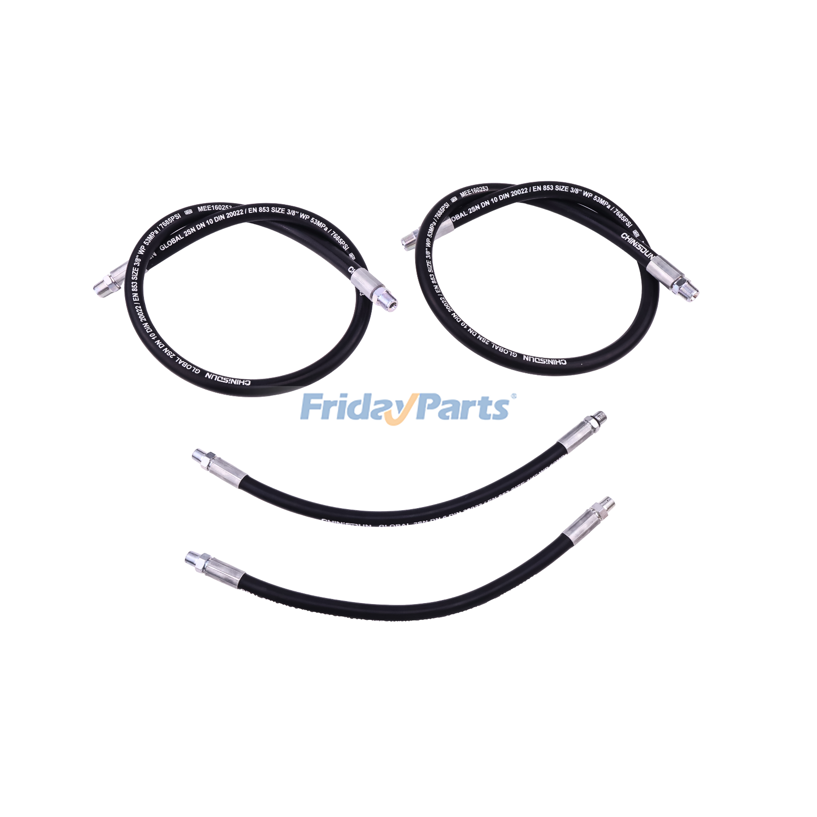 15 inch hydraulic hose for Boss snowplow

15.5 inch Boss V-Blade hydraulic line

42 inch hydraulic hose replacement

different hose lengths for Boss RT3 plow