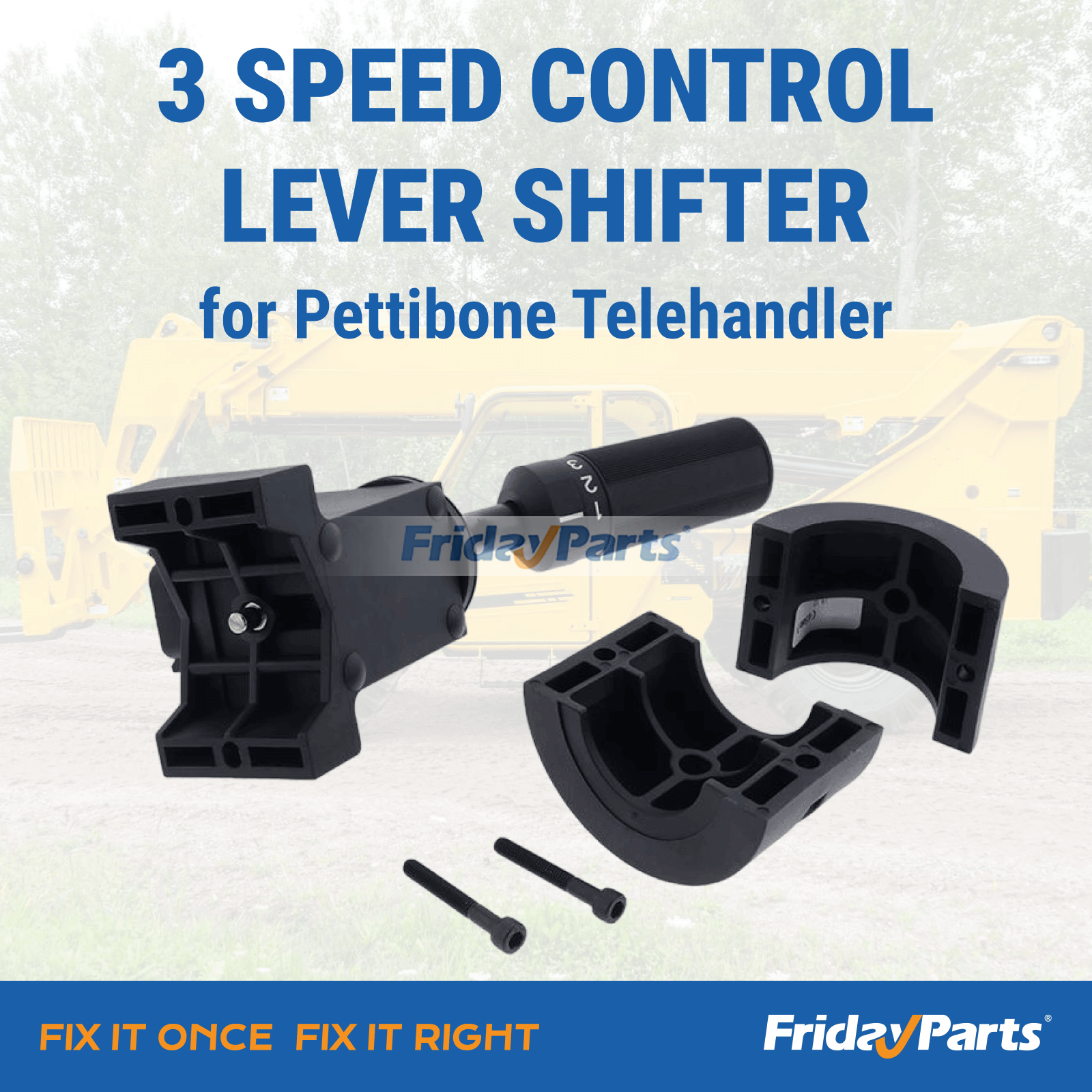 3 Speed Control Lever Shifter for Pettibone for Telehandler