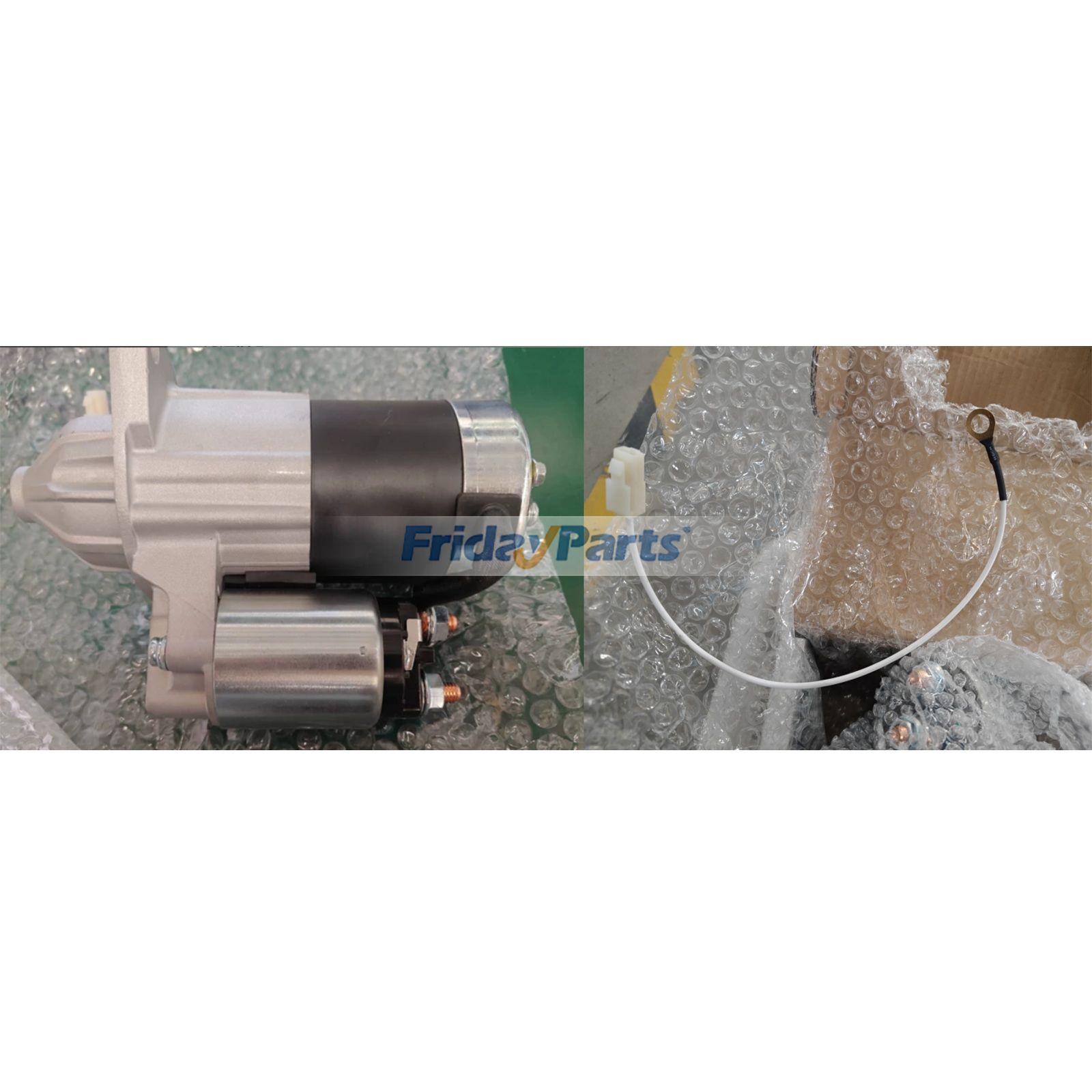 12V 8T 0.9KW Starter Motor 6C140-59211 for Kubota Zero Turn Mower ZD1211 ZD1511LF ZD321 ZD326S ZG327PA-3 ZP330P