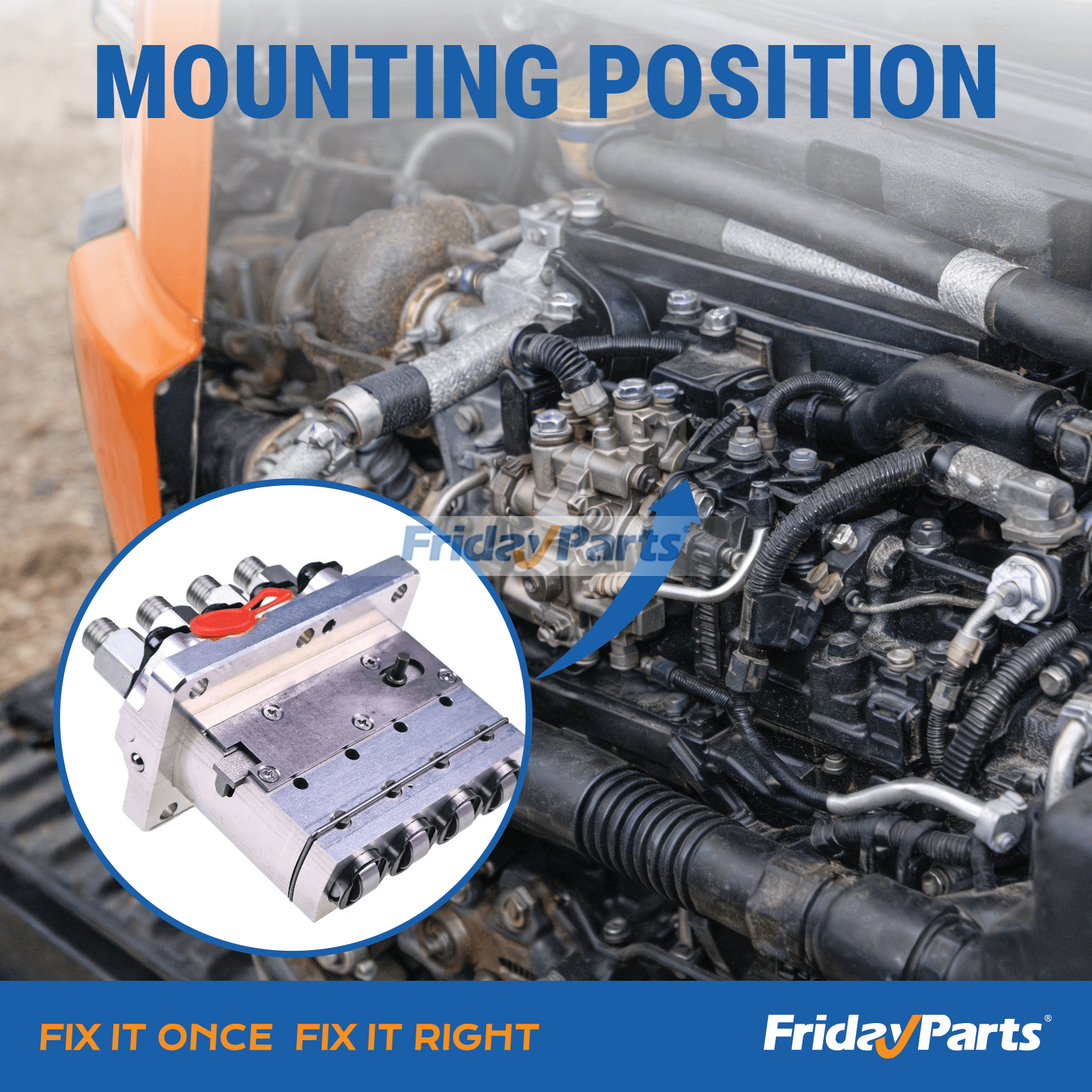 FridayParts Fuel Injection Pump
