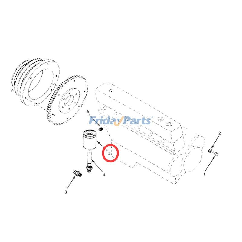 Filtre à lubrifiant de FridayParts